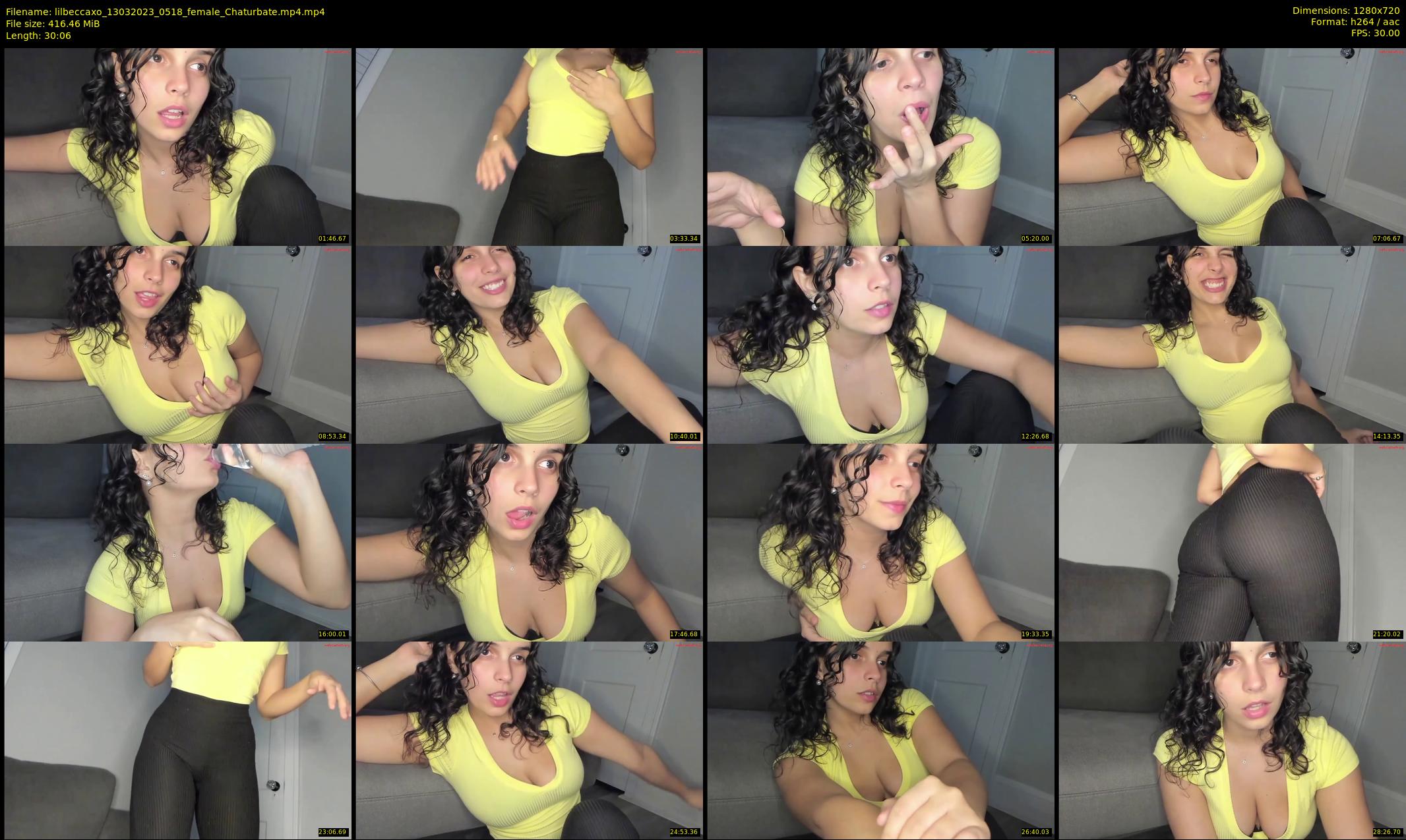 lilbeccaxo — 31 minute Chaturbate female cam show recording, 720p, Mar 13, 2023