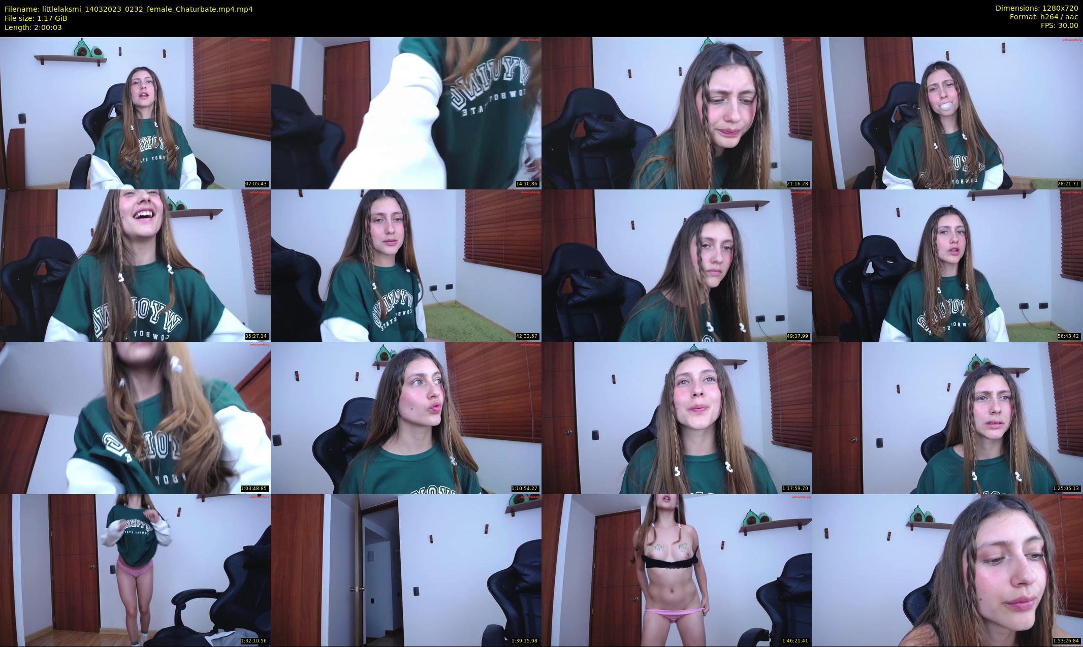 littlelaksmi — 121 minute Chaturbate female cam show recording, 720p, Mar 14, 2023