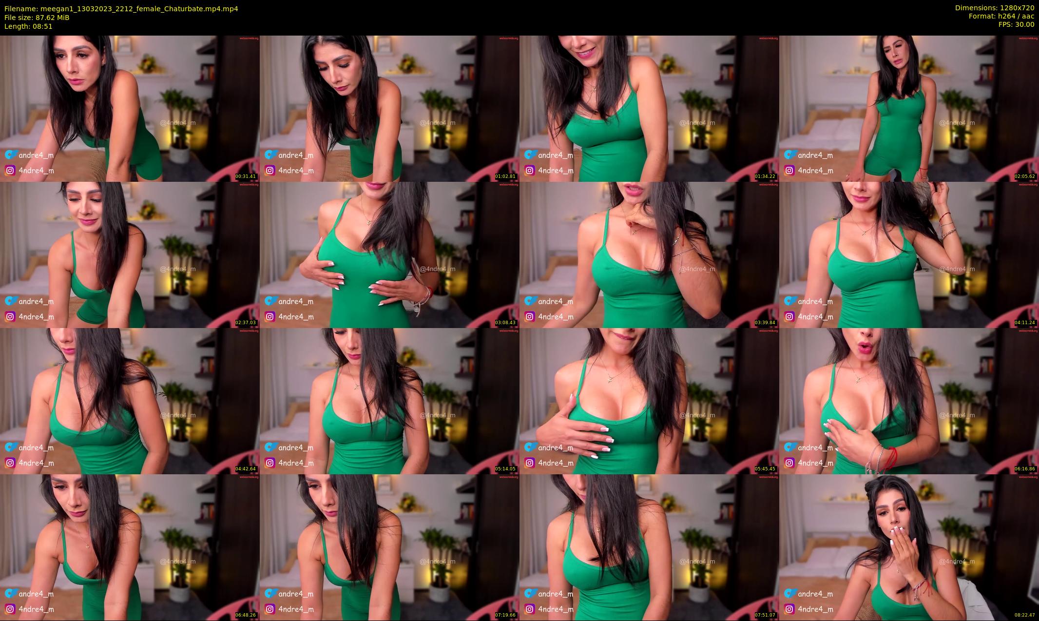 meegan1 — 9 minute Chaturbate female cam show recording, 720p, Mar 13, 2023
