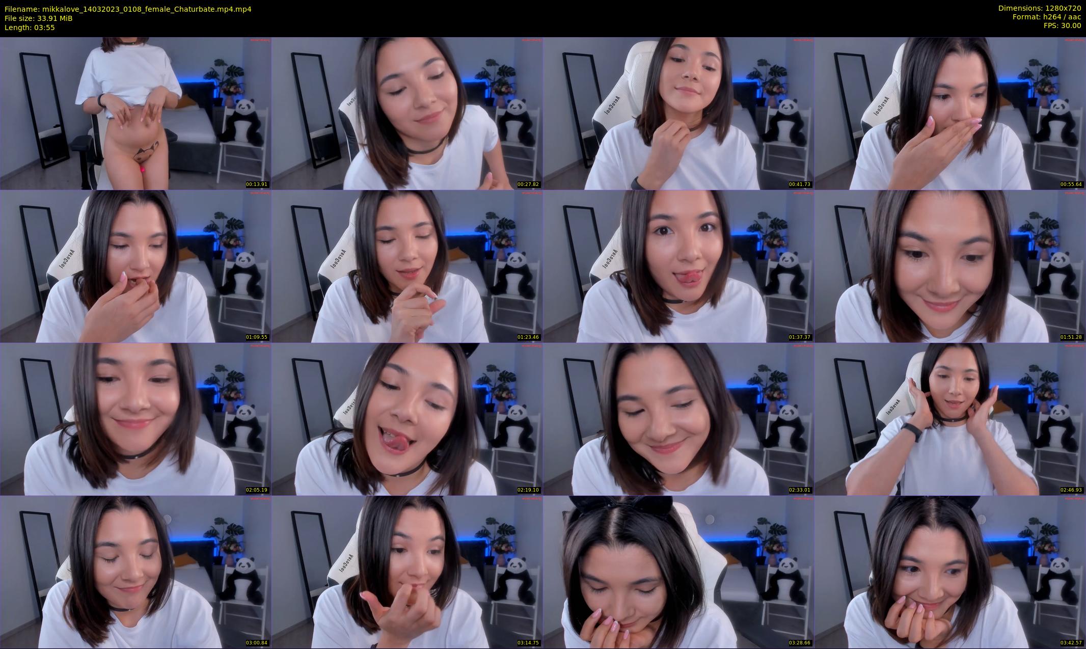 mikkalove — 4 minute Chaturbate female cam show recording, 720p, Mar 14, 2023