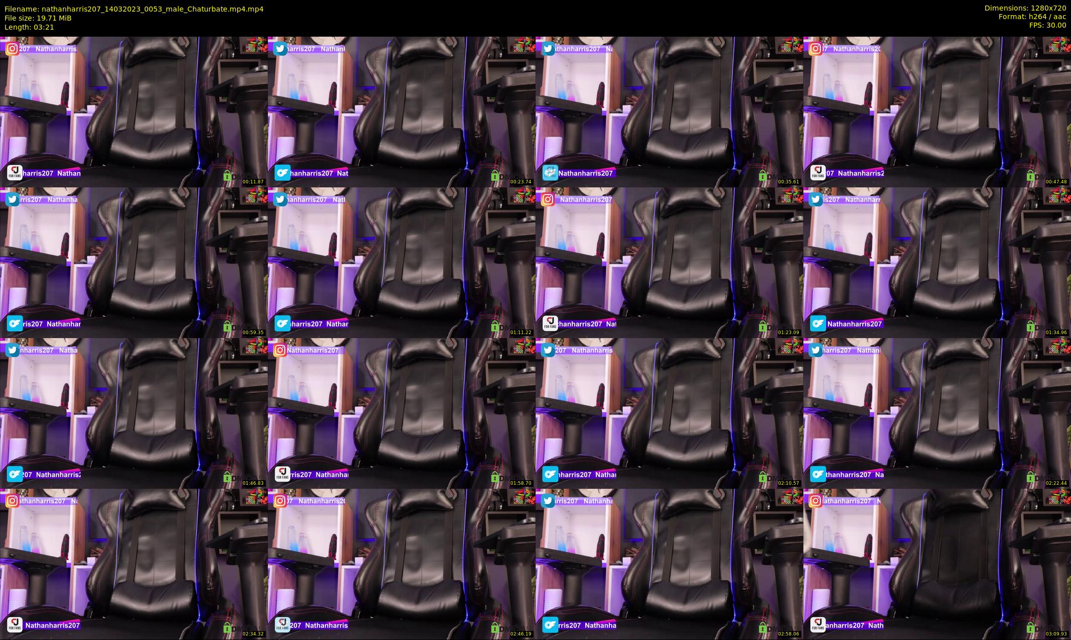 nathanharris207 — 4 minute Chaturbate male cam show recording, 720p, Mar 14, 2023