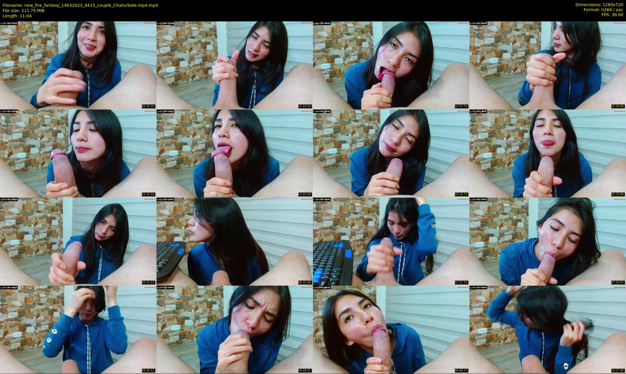new_fire_fantasy — 12 minute Chaturbate couple cam show recording, 720p, Mar 14, 2023