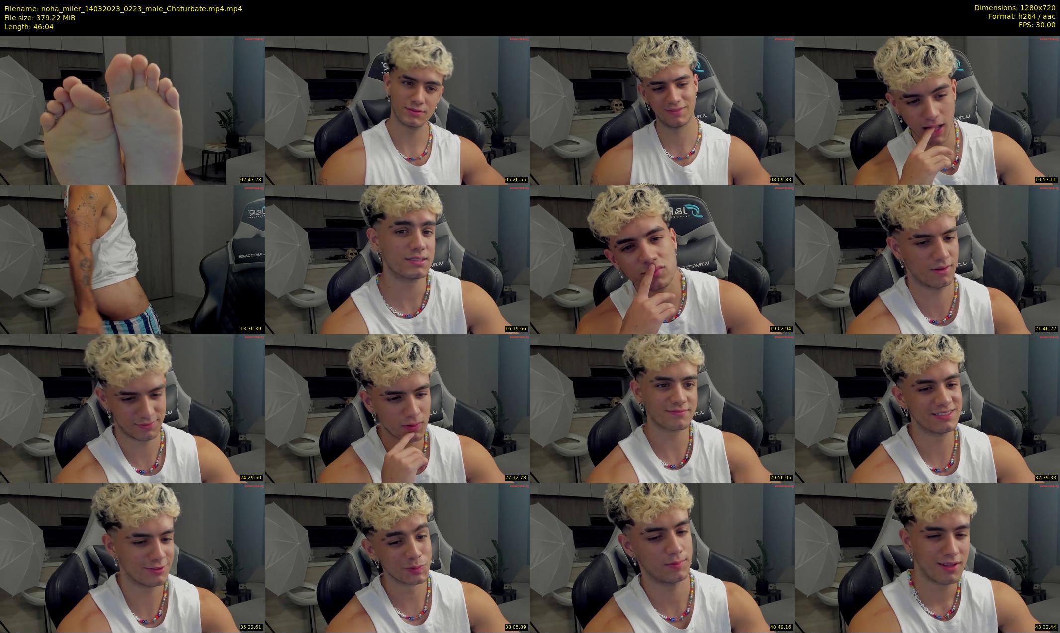 noha_miler — 47 minute Chaturbate male cam show recording, 720p, Mar 14, 2023