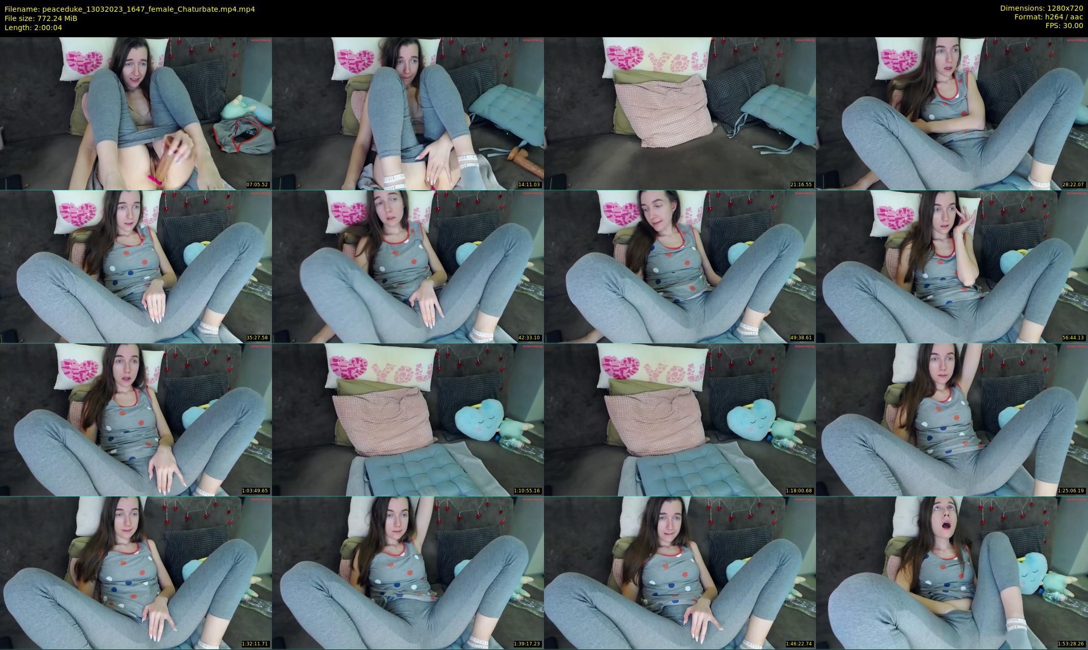 peaceduke — 121 minute Chaturbate female cam show recording, 720p, Mar 13, 2023