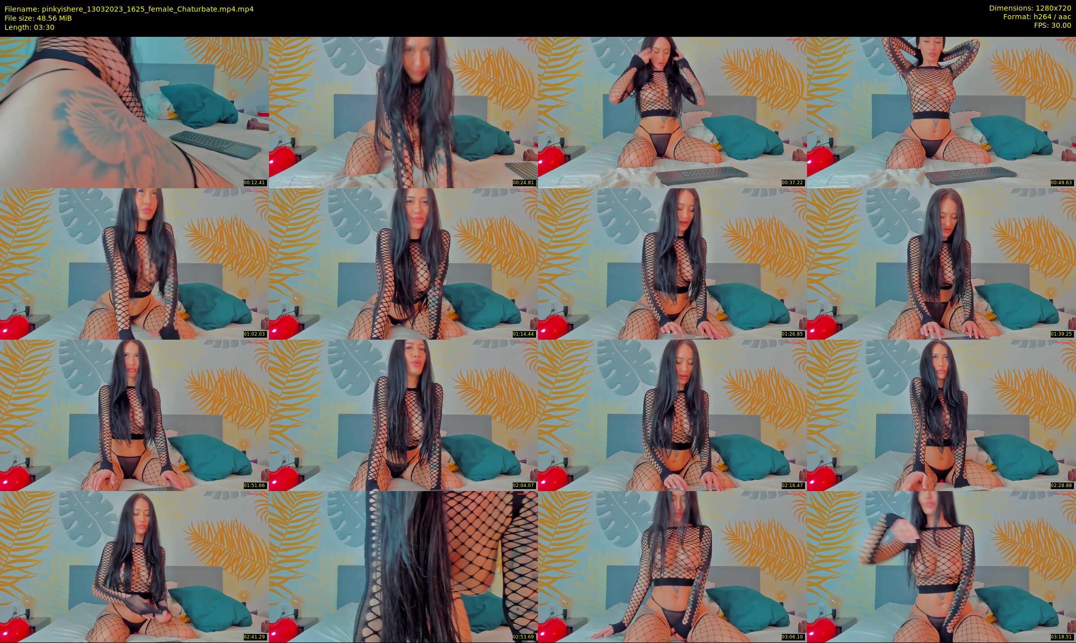 pinkyishere — 4 minute Chaturbate female cam show recording, 720p, Mar 13, 2023