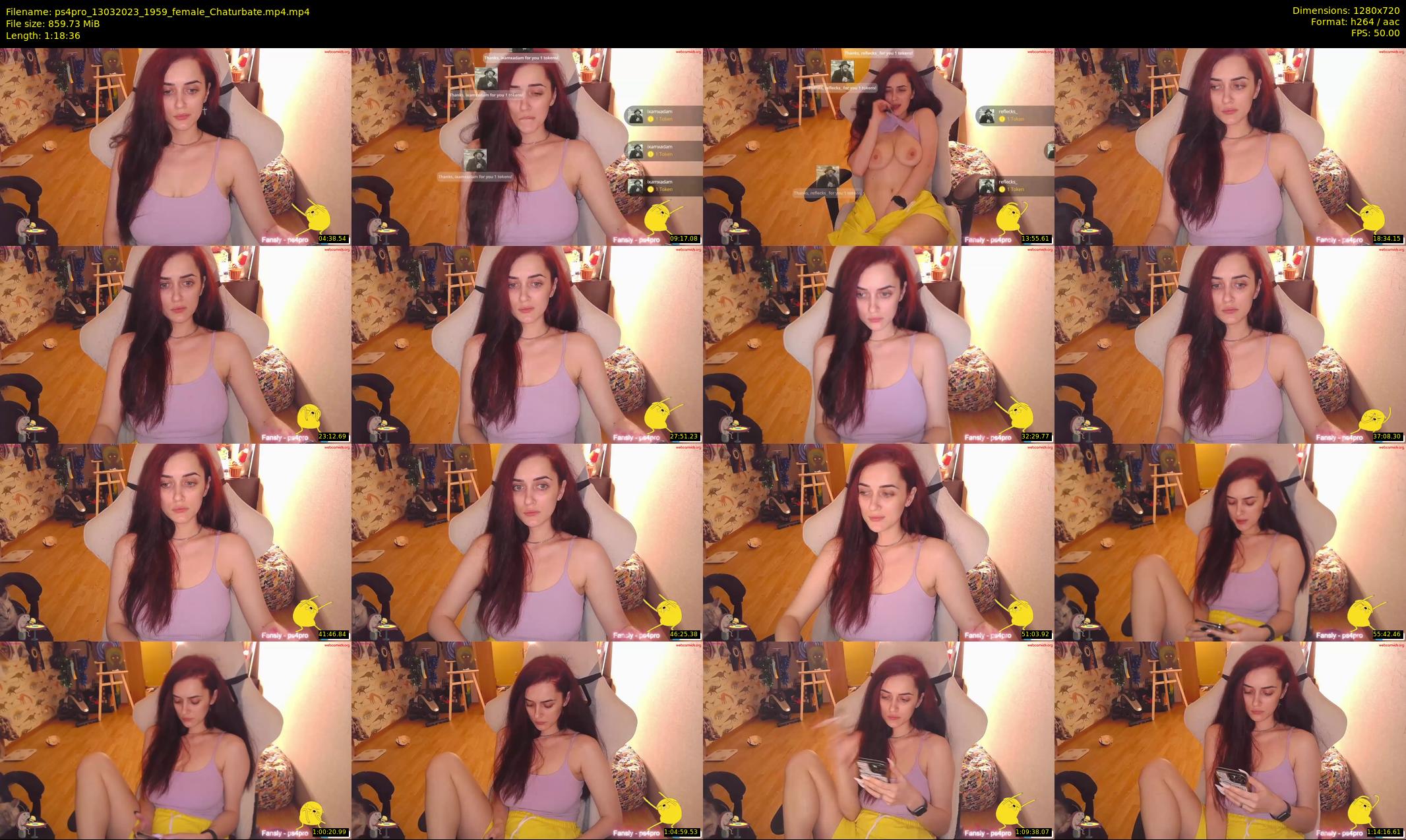 ps4pro — 79 minute Chaturbate female cam show recording, 720p, Mar 13, 2023