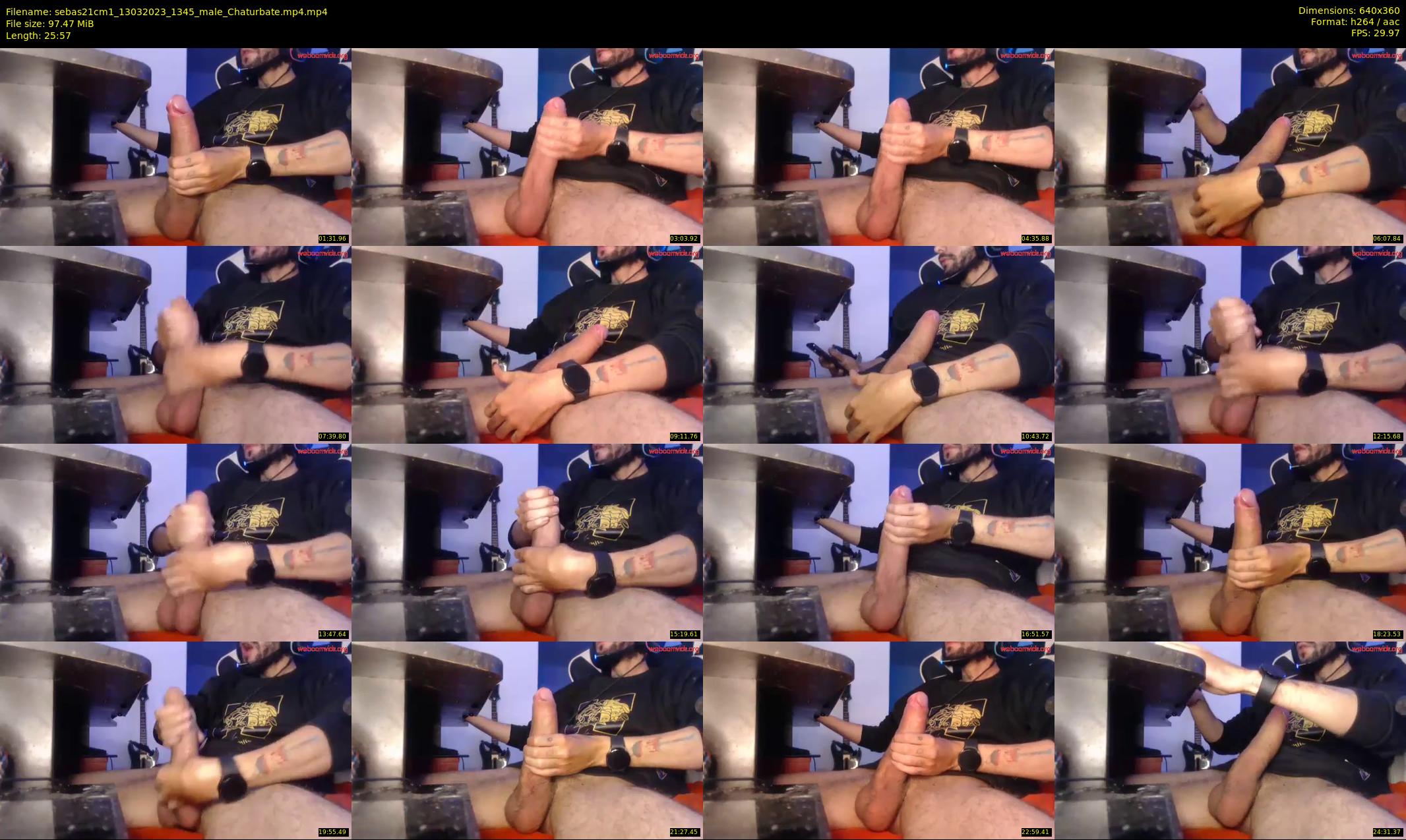sebas21cm1 — 26 minute Chaturbate male cam show recording, 360p, Mar 13, 2023