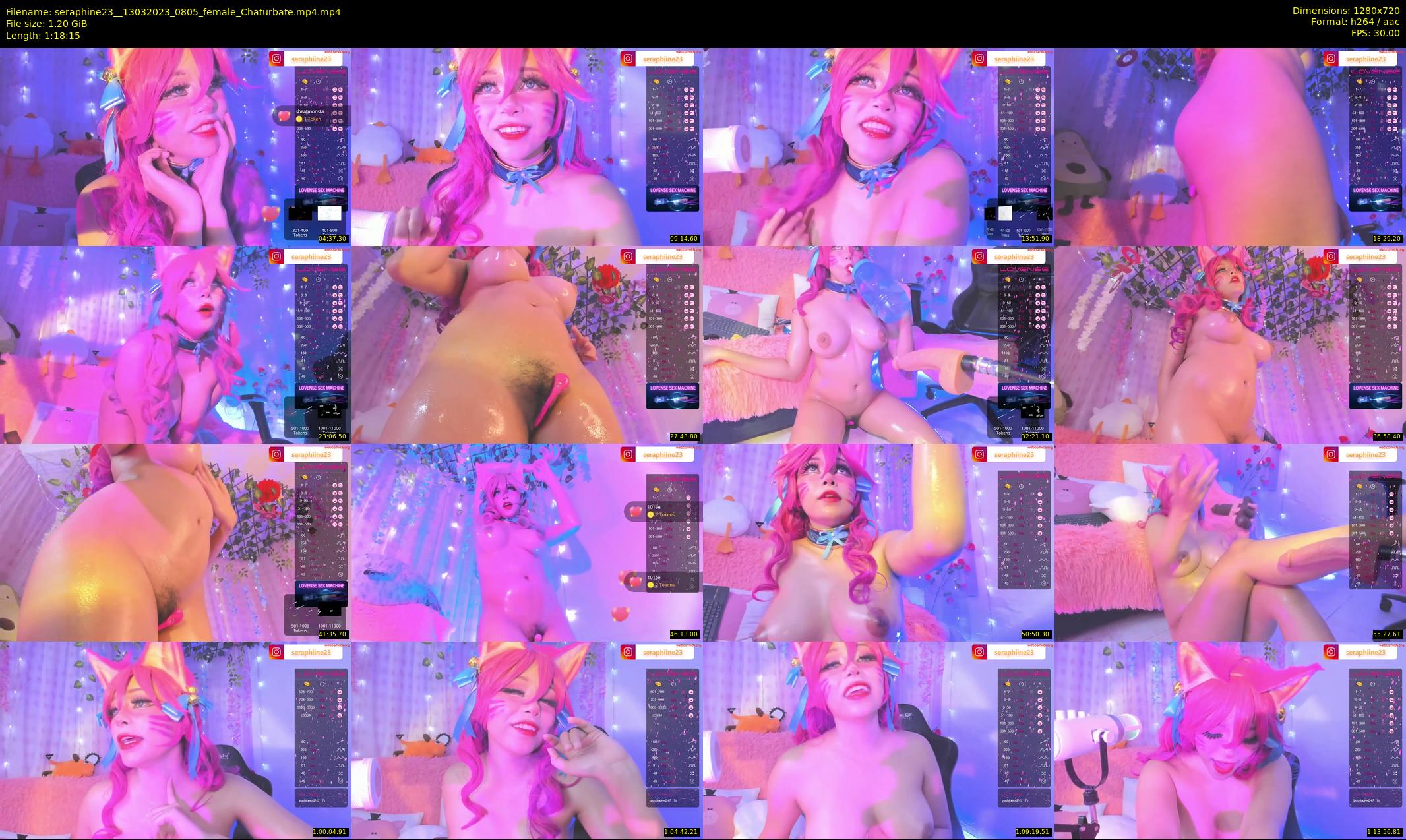 seraphine23_ — 79 minute Chaturbate female cam show recording, 720p, Mar 13, 2023