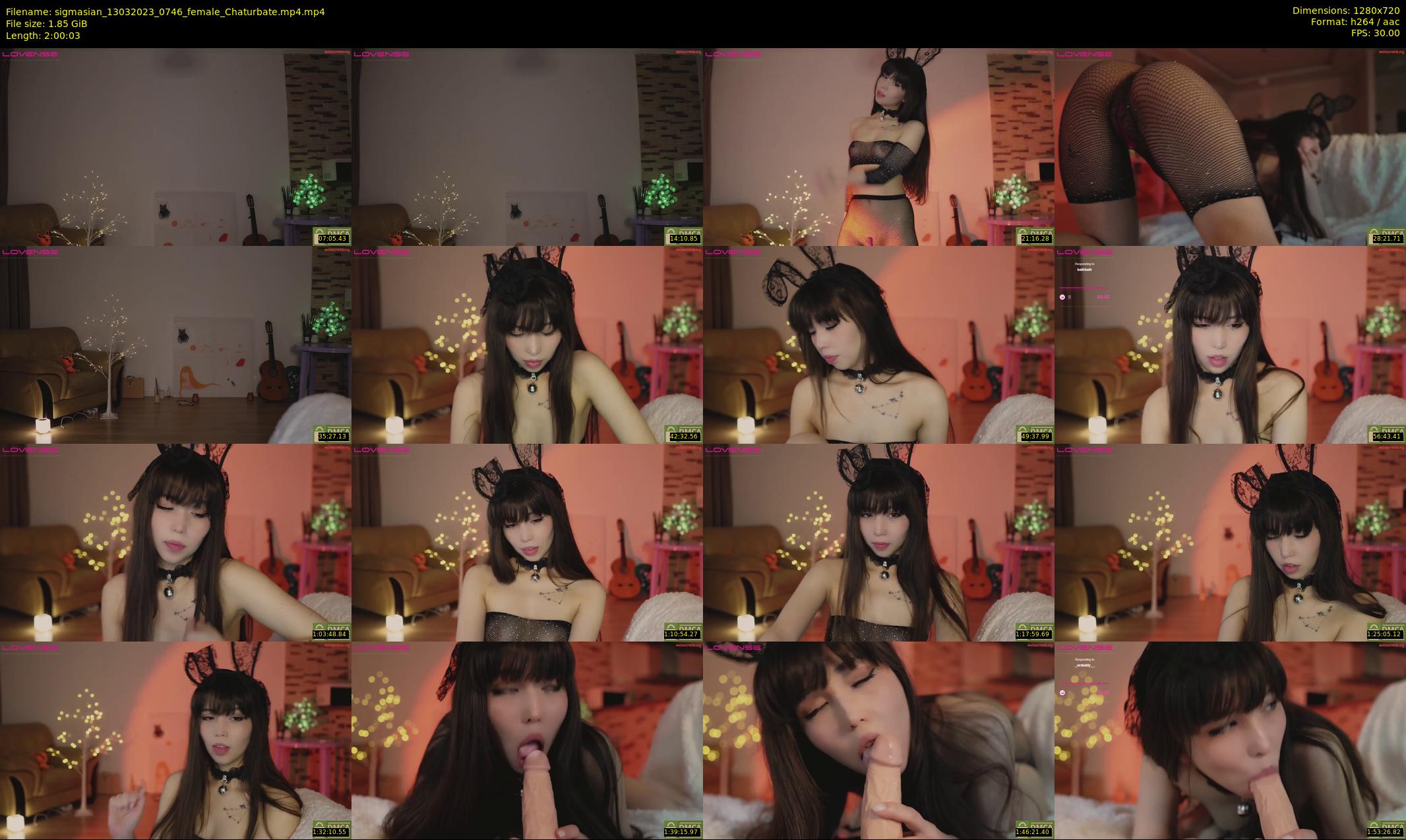 sigmasian — 121 minute Chaturbate female cam show recording, 720p, Mar 13, 2023