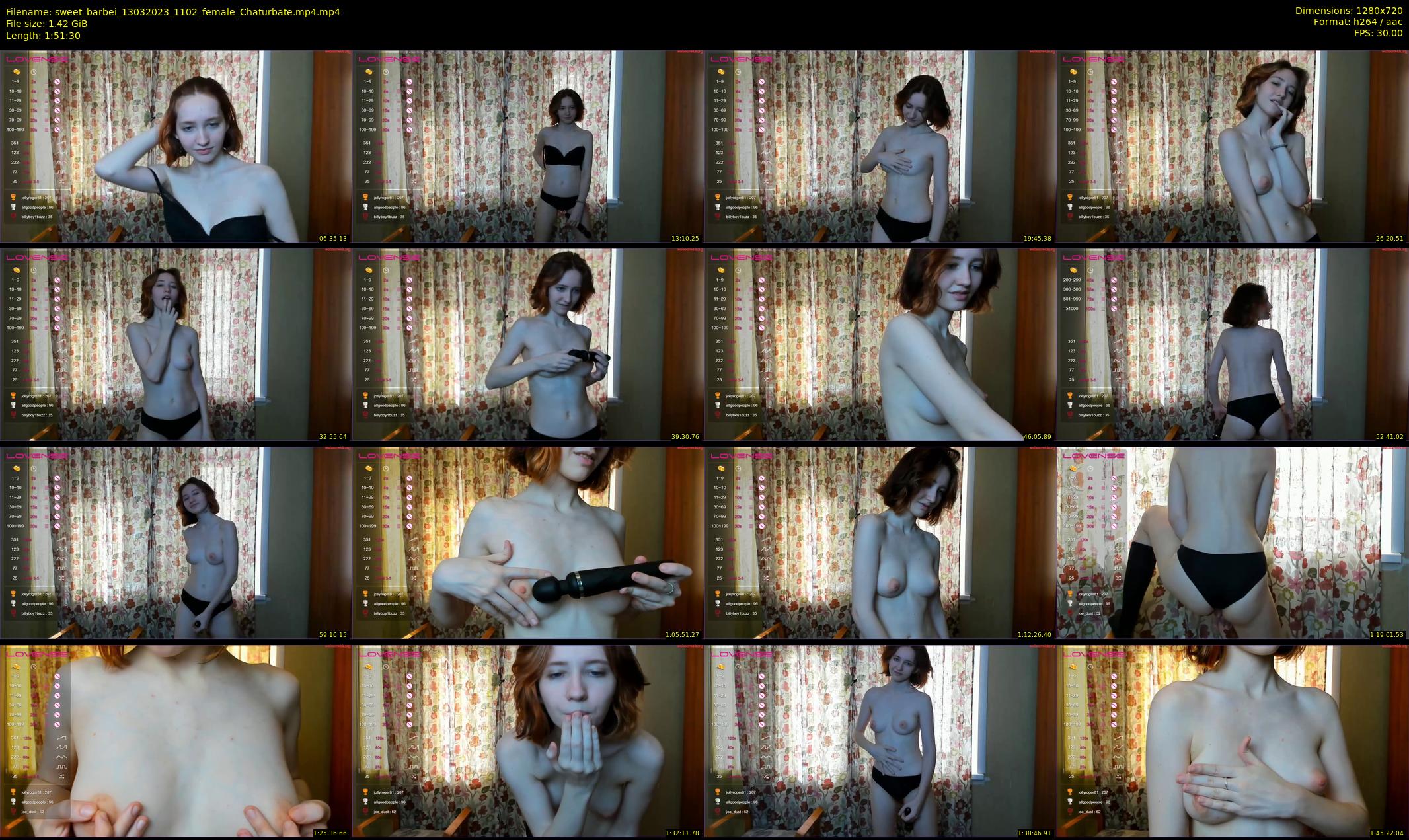 sweet_barbei — 112 minute Chaturbate female cam show recording, 720p, Mar 13, 2023