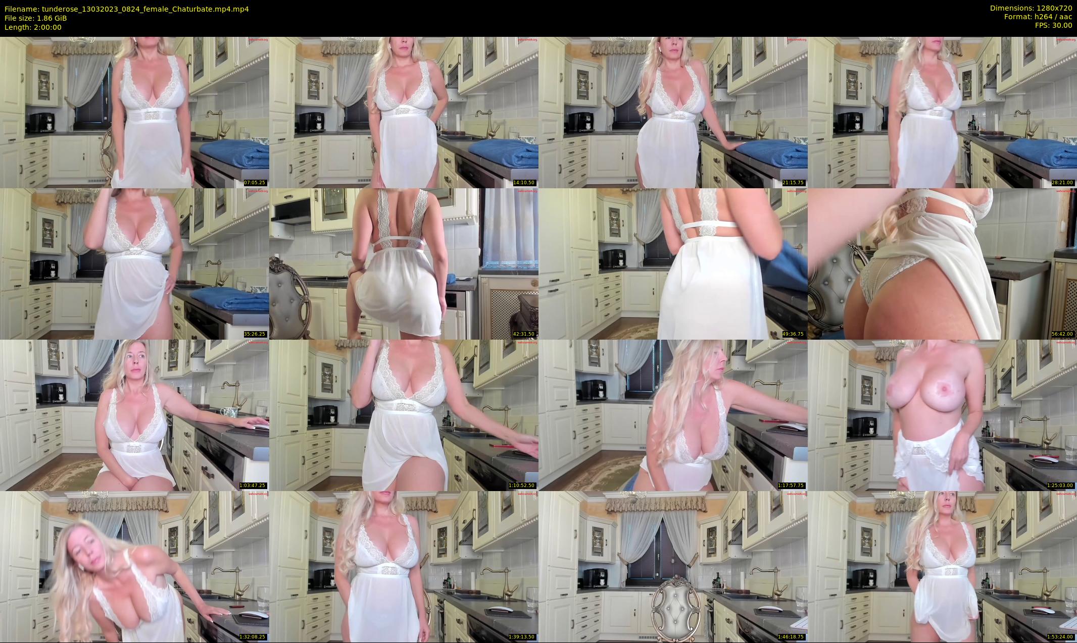 tunderose — 120 minute Chaturbate female cam show recording, 720p, Mar 13, 2023