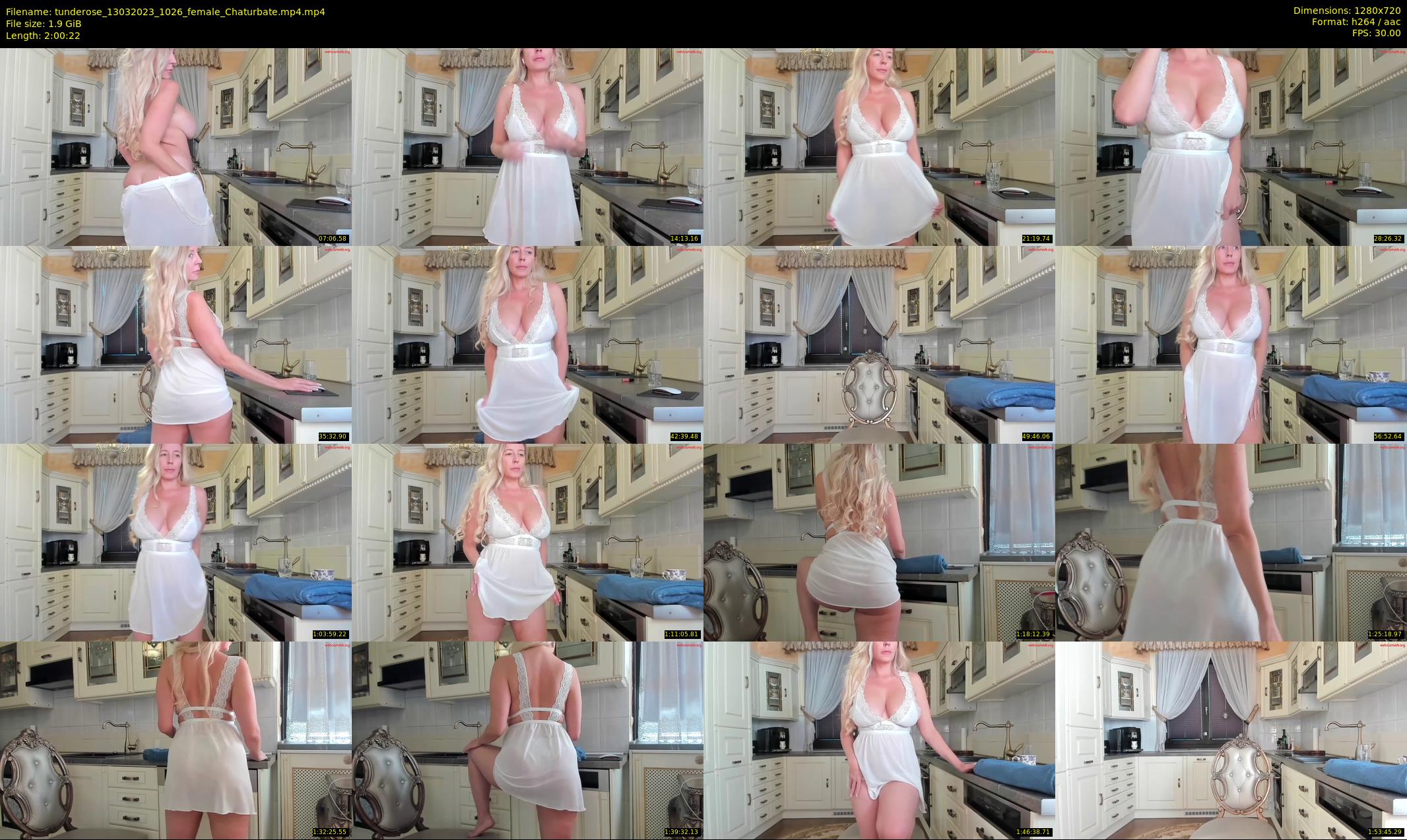 tunderose — 121 minute Chaturbate female cam show recording, 720p, Mar 13, 2023