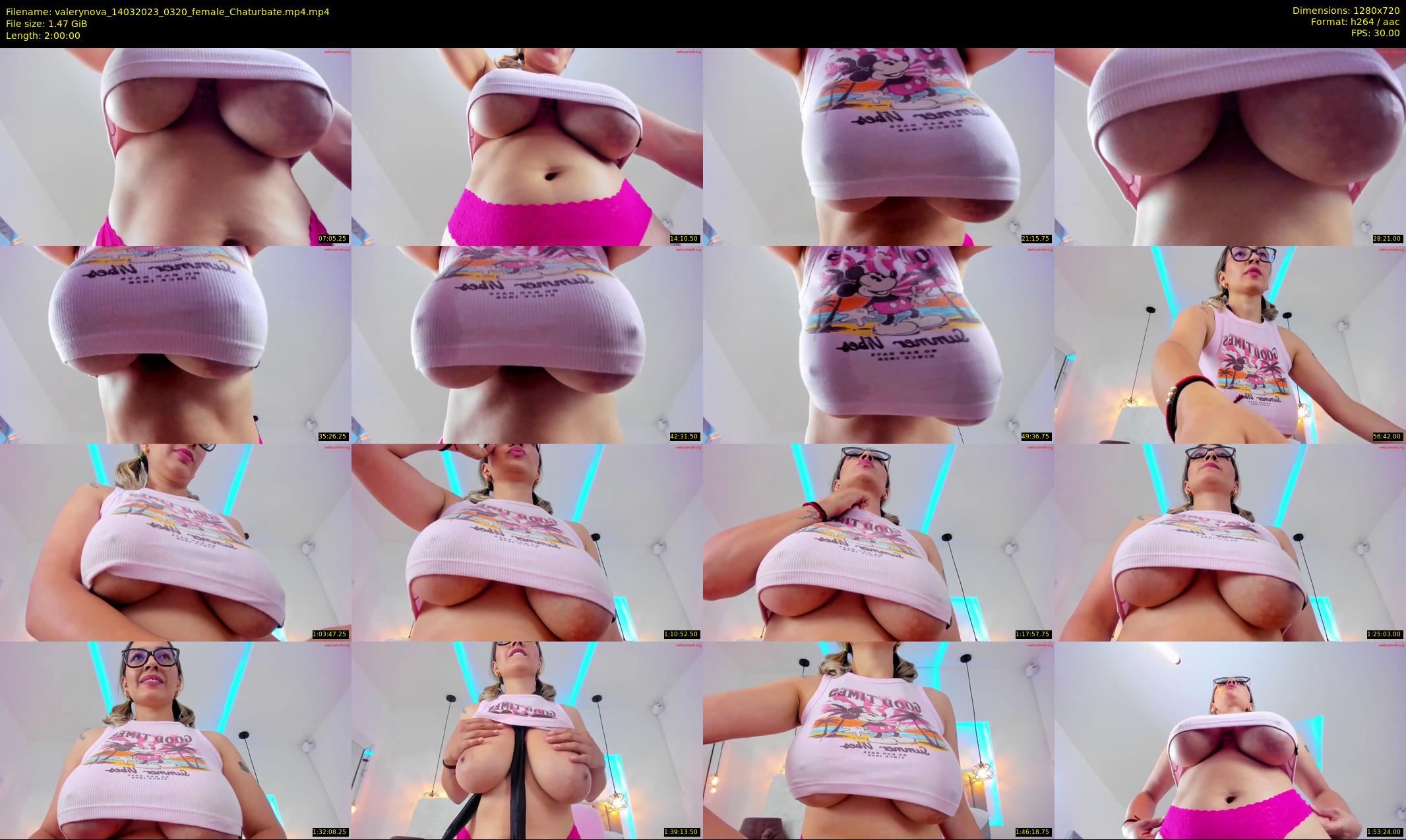 valerynova — 120 minute Chaturbate female cam show recording, 720p, Mar 14, 2023