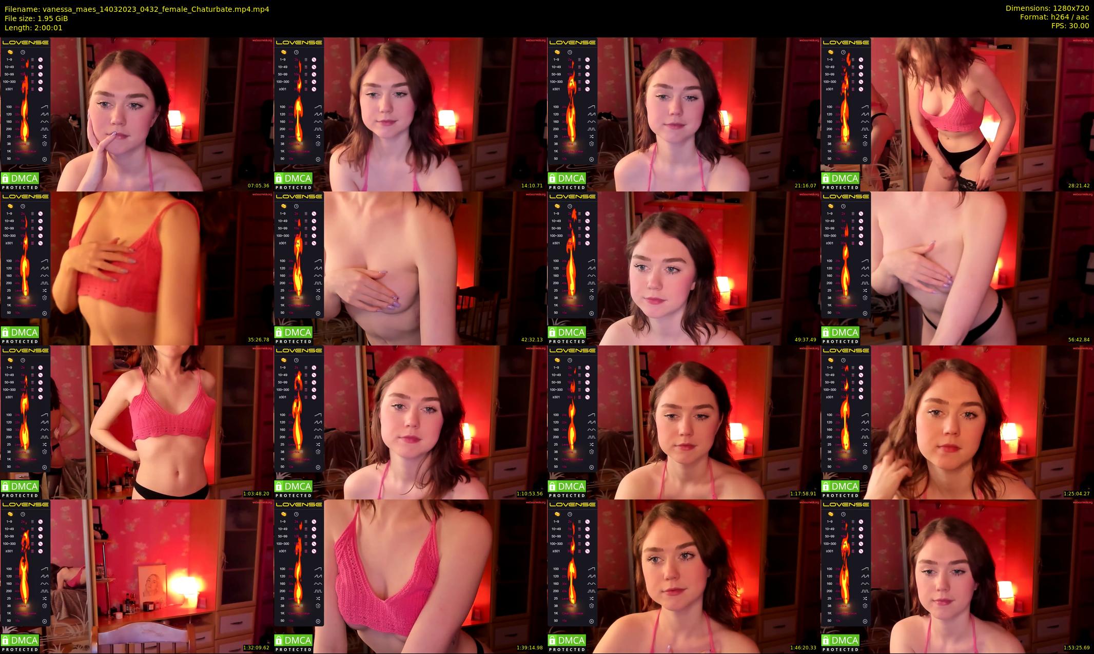 vanessa_maes — 121 minute Chaturbate female cam show recording, 720p, Mar 14, 2023