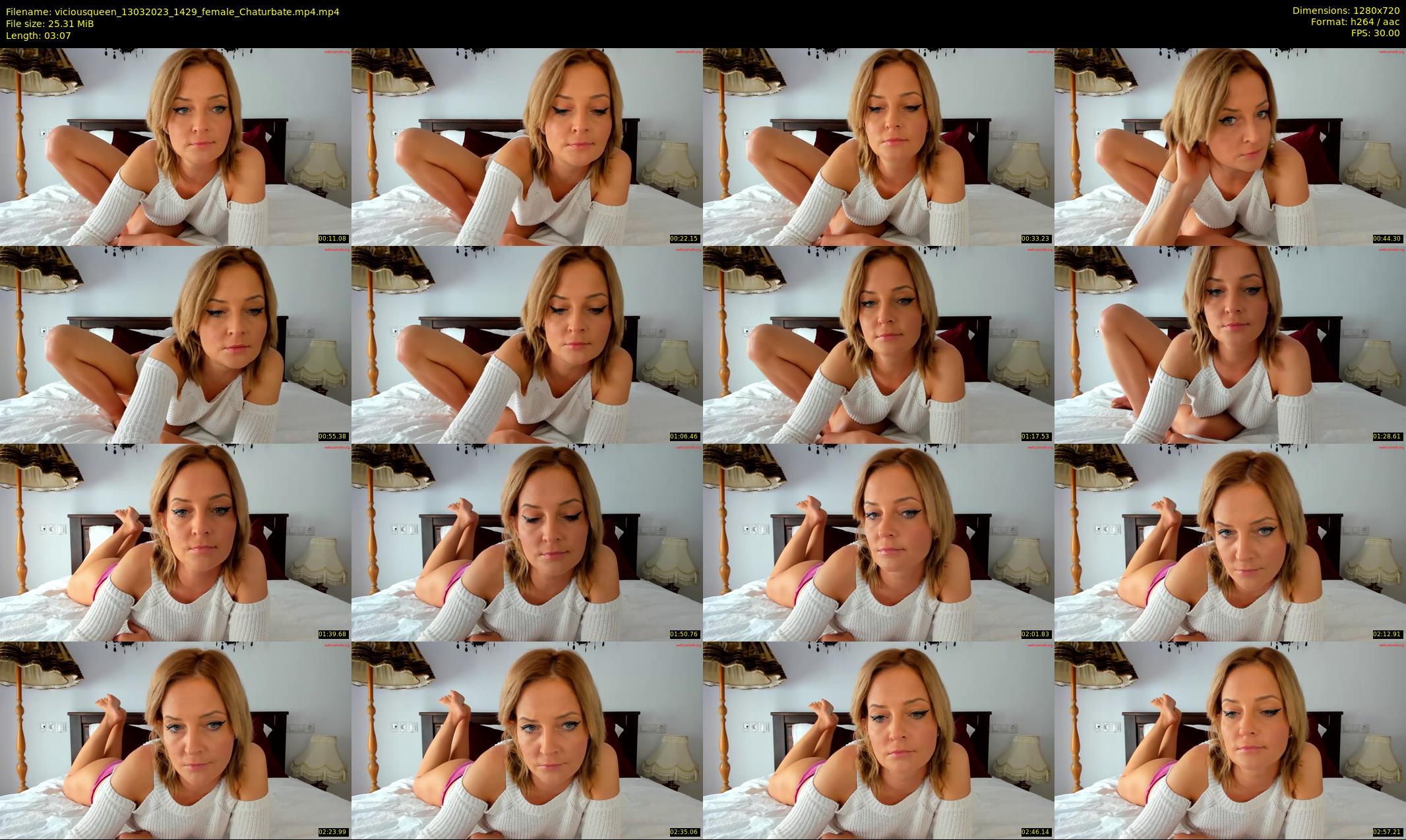 viciousqueen — 4 minute Chaturbate female cam show recording, 720p, Mar 13, 2023