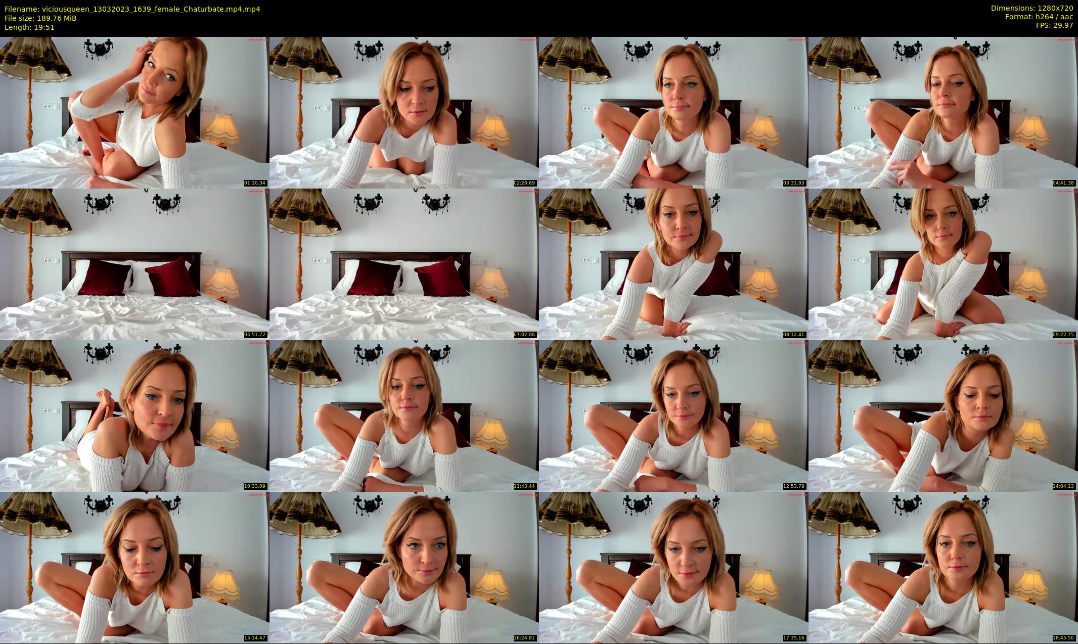 viciousqueen — 20 minute Chaturbate female cam show recording, 720p, Mar 13, 2023