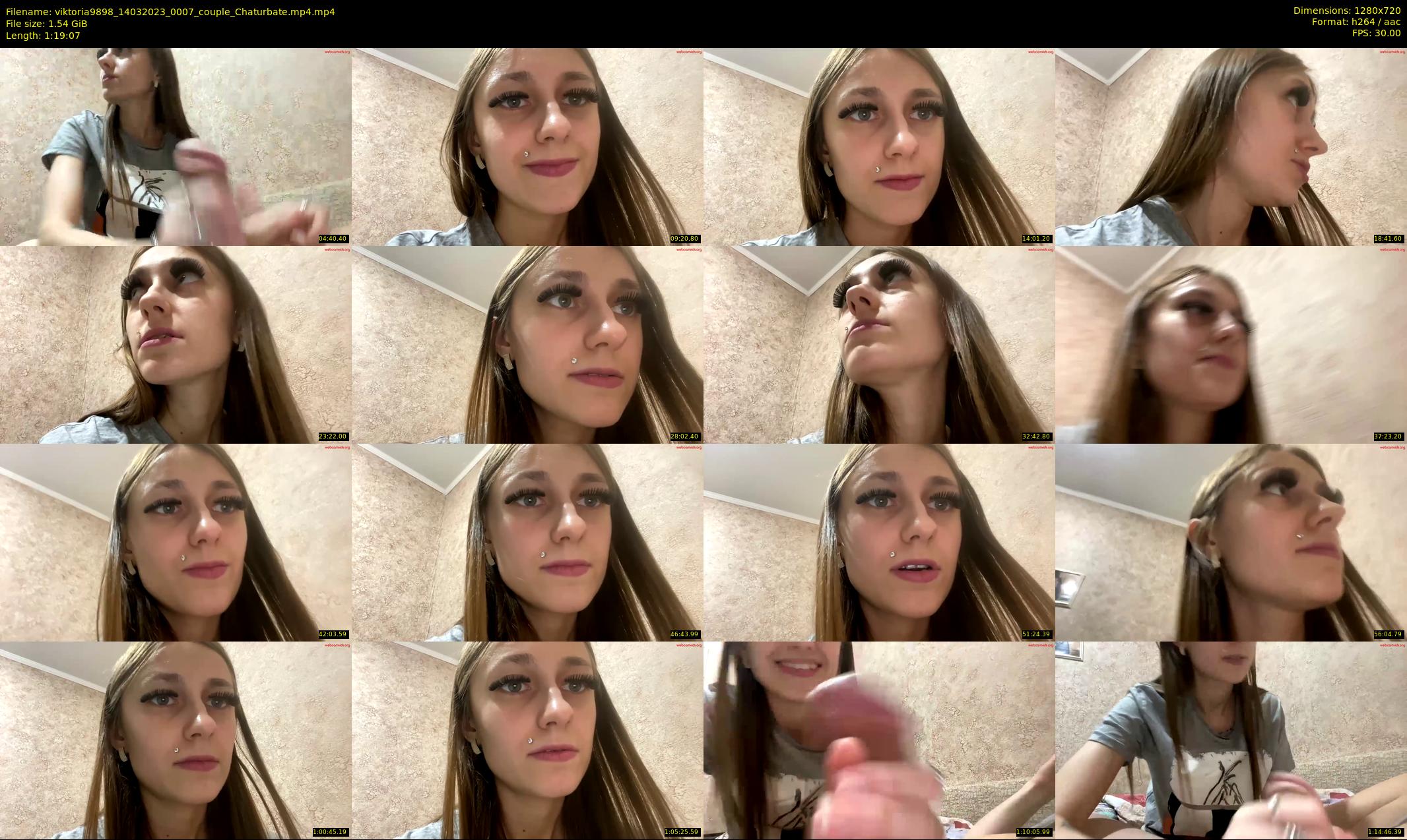 viktoria9898 — 80 minute Chaturbate couple cam show recording, 720p, Mar 14, 2023