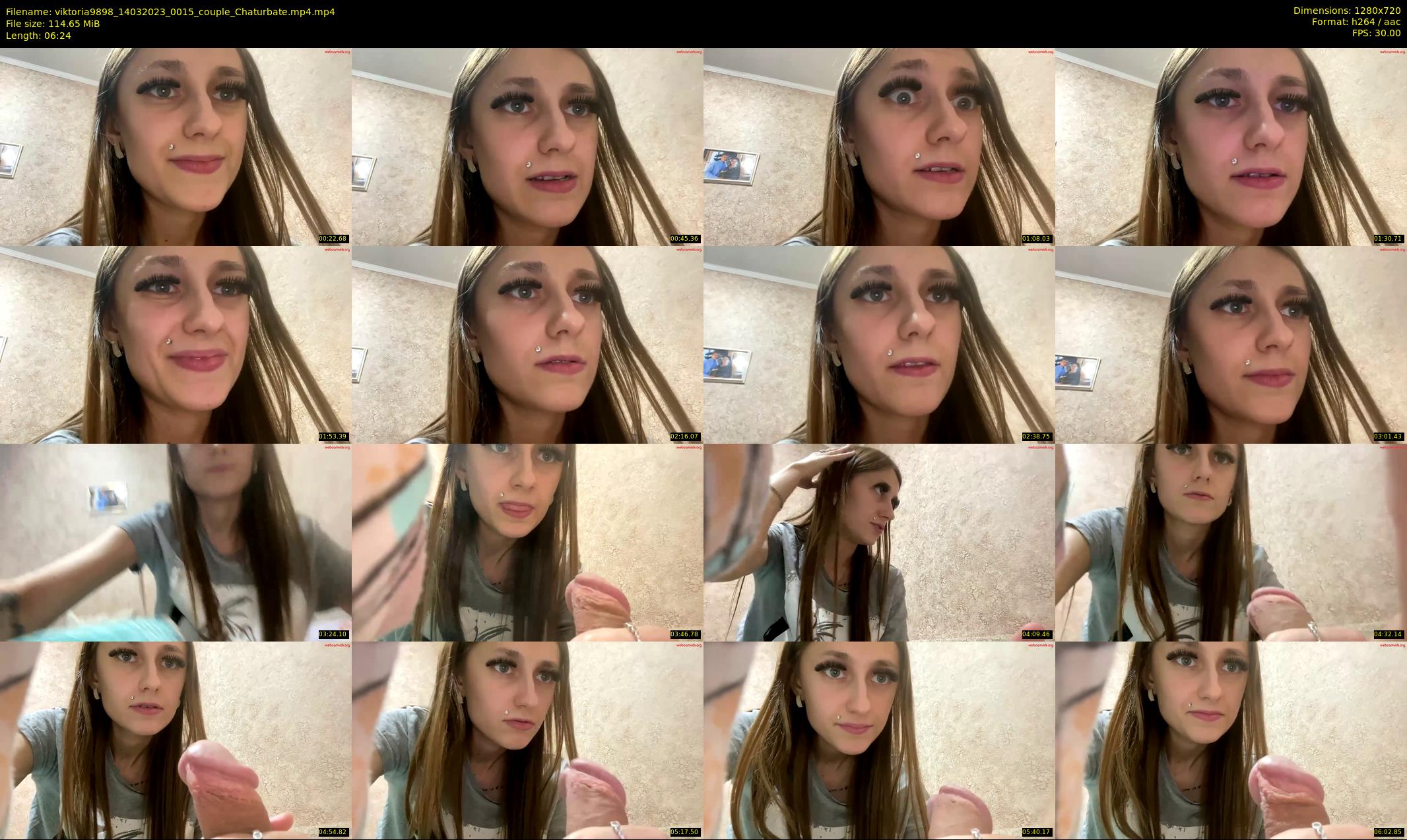 viktoria9898 — 7 minute Chaturbate couple cam show recording, 720p, Mar 14, 2023