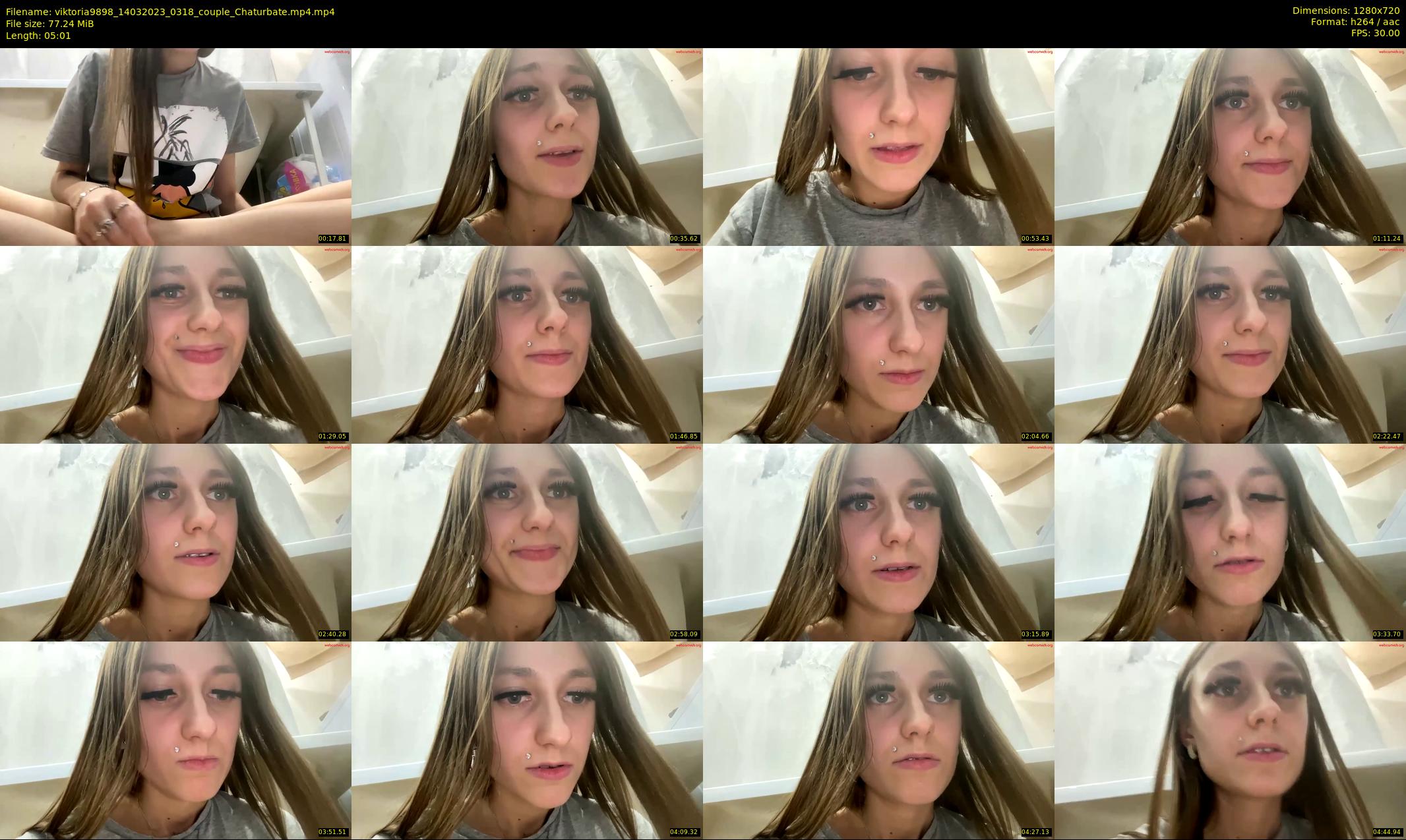viktoria9898 — 6 minute Chaturbate couple cam show recording, 720p, Mar 14, 2023