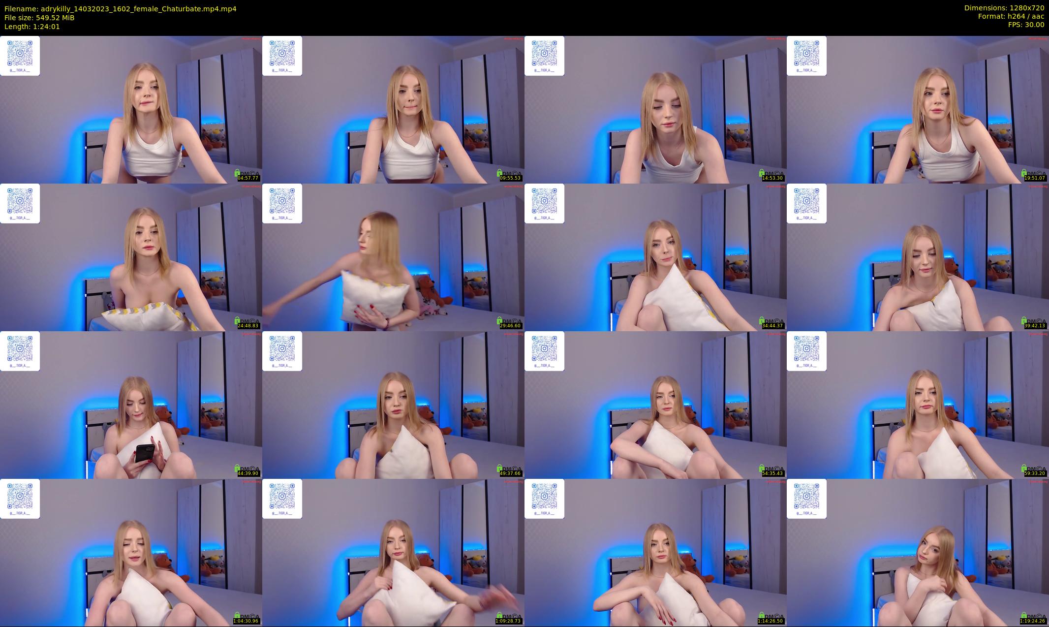 adrykilly — 85 minute Chaturbate female cam show recording, 720p, Mar 14, 2023