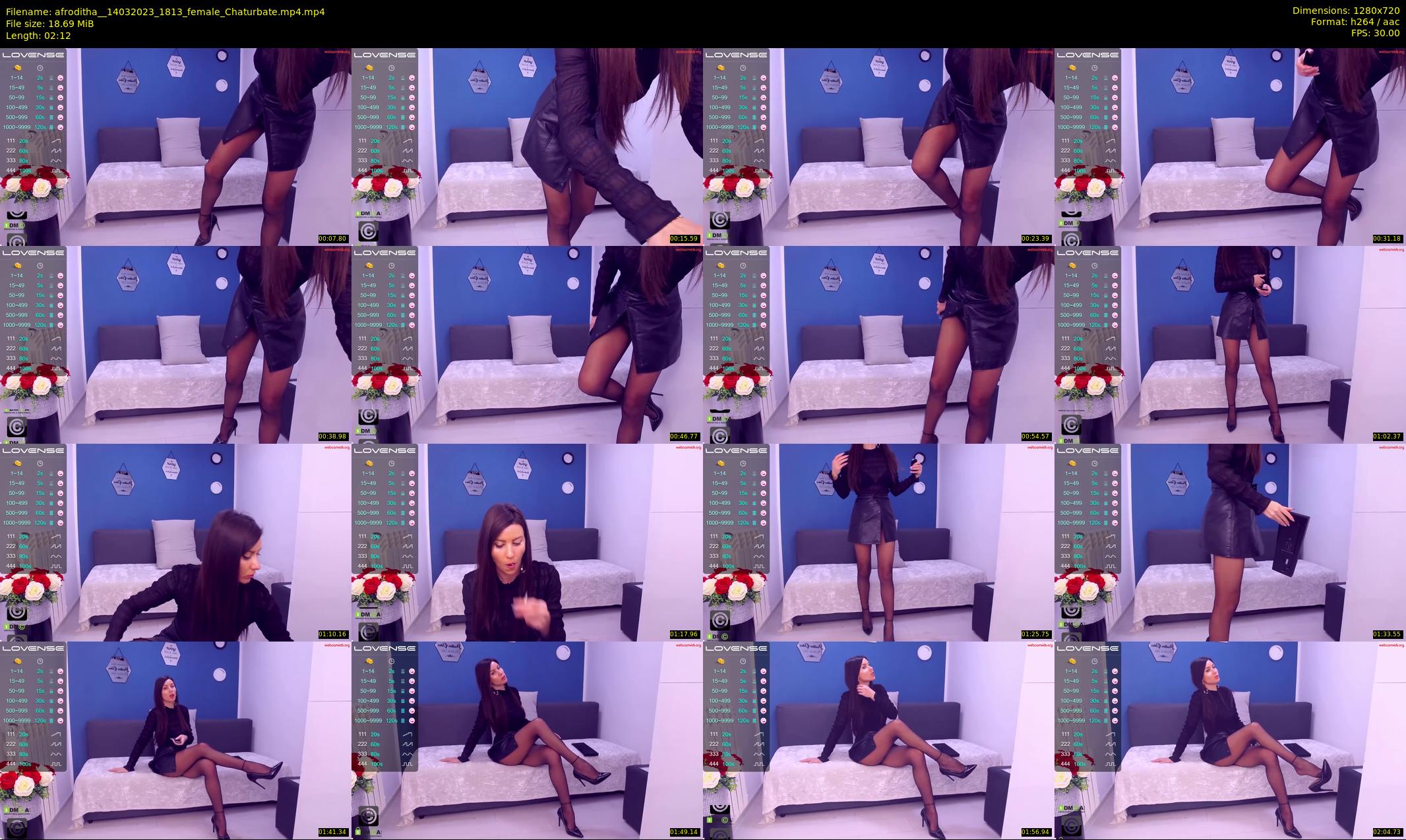 afroditha_ — 3 minute Chaturbate female cam show recording, 720p, Mar 14, 2023