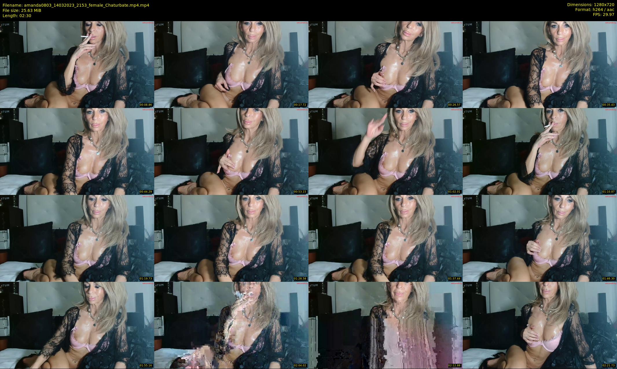 amanda0803 — 3 minute Chaturbate female cam show recording, 720p, Mar 14, 2023