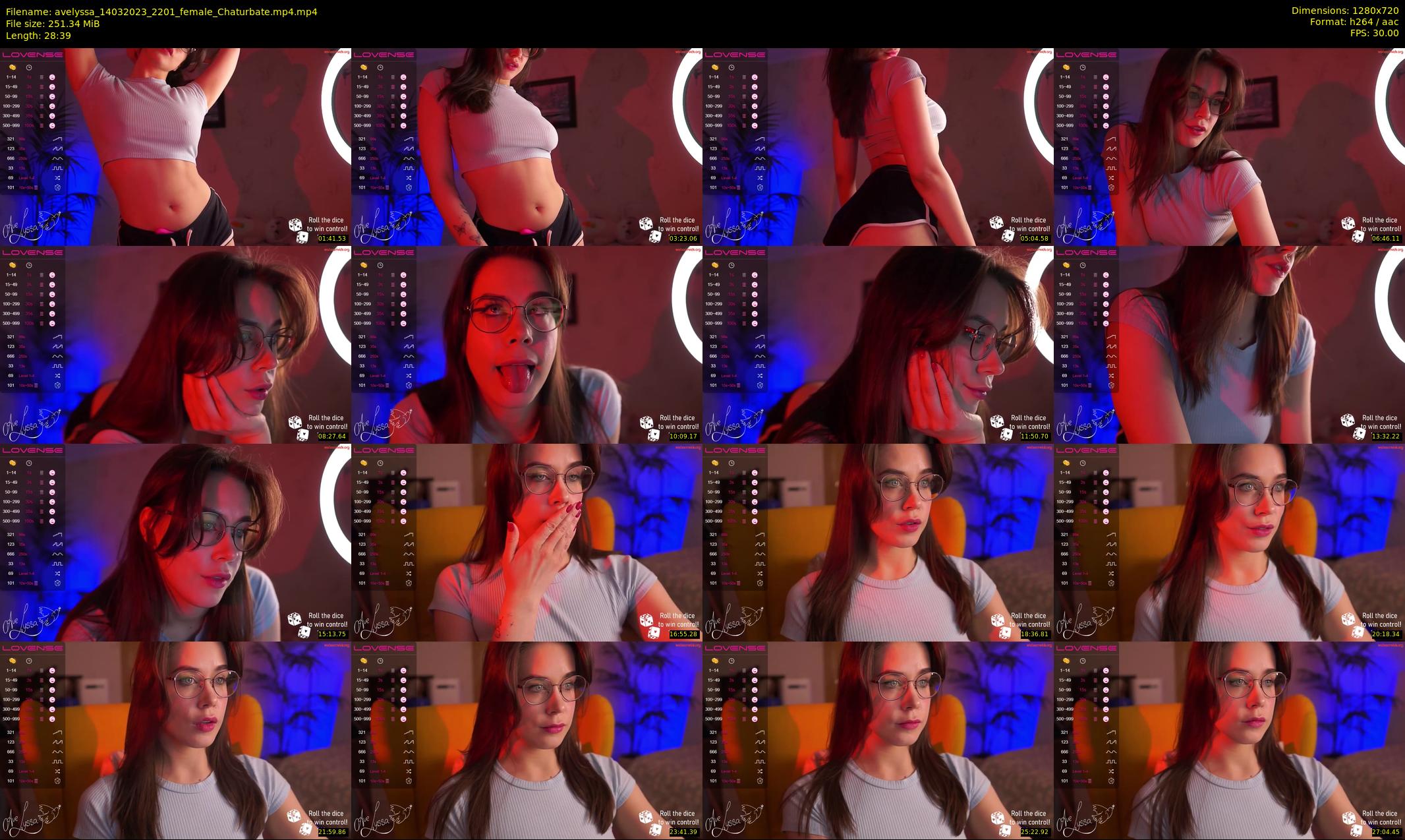 avelyssa — 29 minute Chaturbate female cam show recording, 720p, Mar 14, 2023