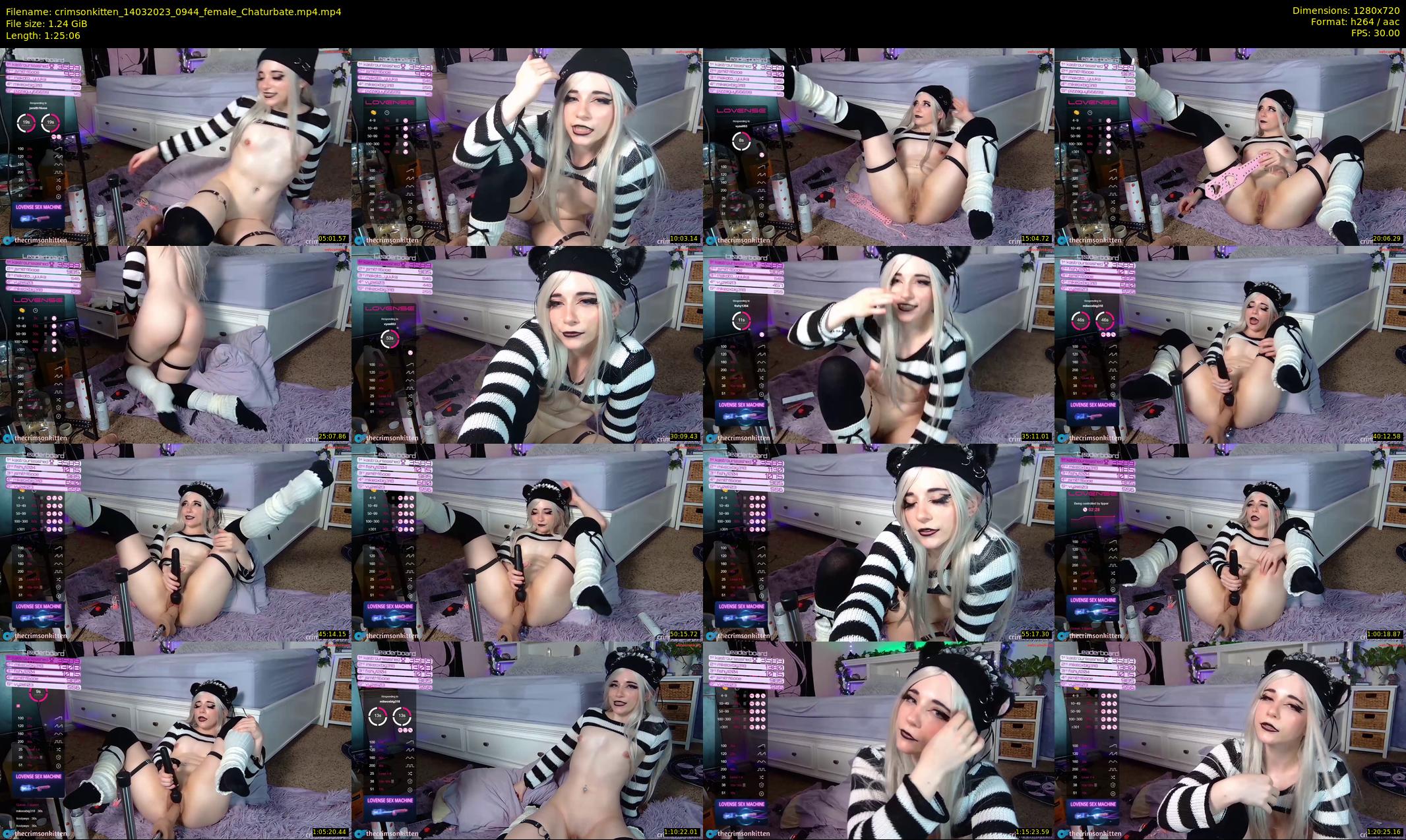 crimsonkitten — 86 minute Chaturbate female cam show recording, 720p, Mar 14, 2023