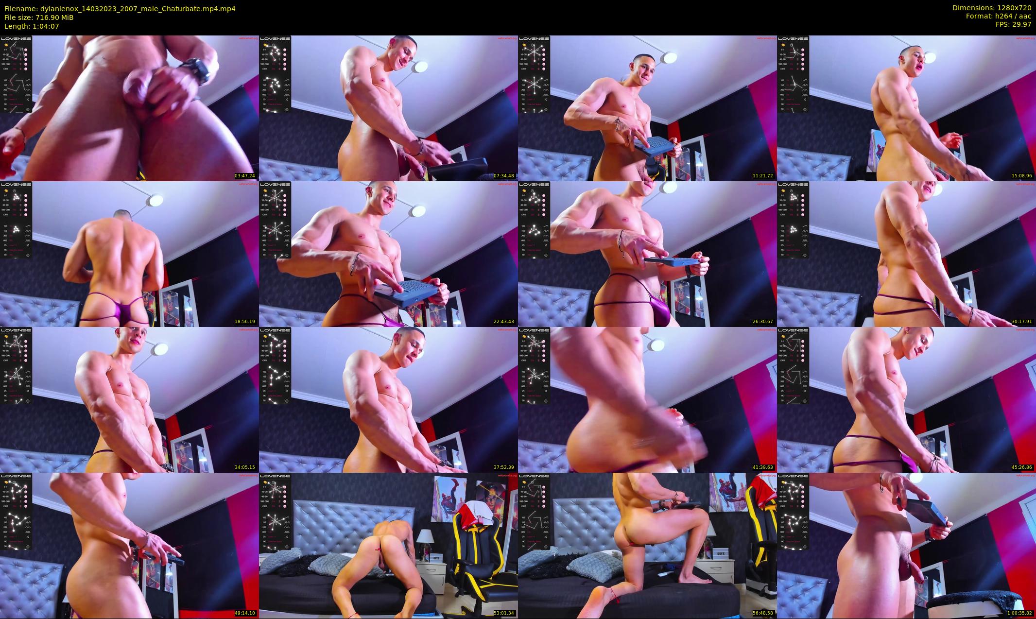 dylanlenox — 65 minute Chaturbate male cam show recording, 720p, Mar 14, 2023