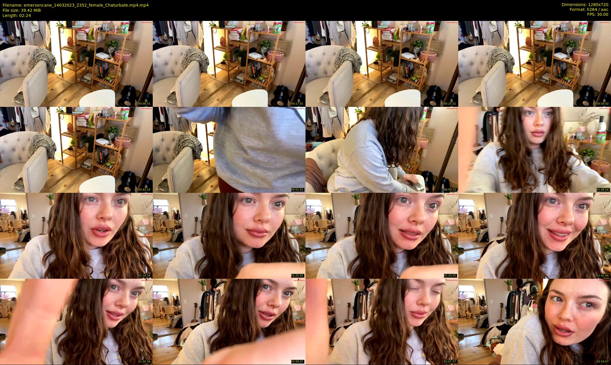 emersoncane — 3 minute Chaturbate female cam show recording, 720p, Mar 14, 2023