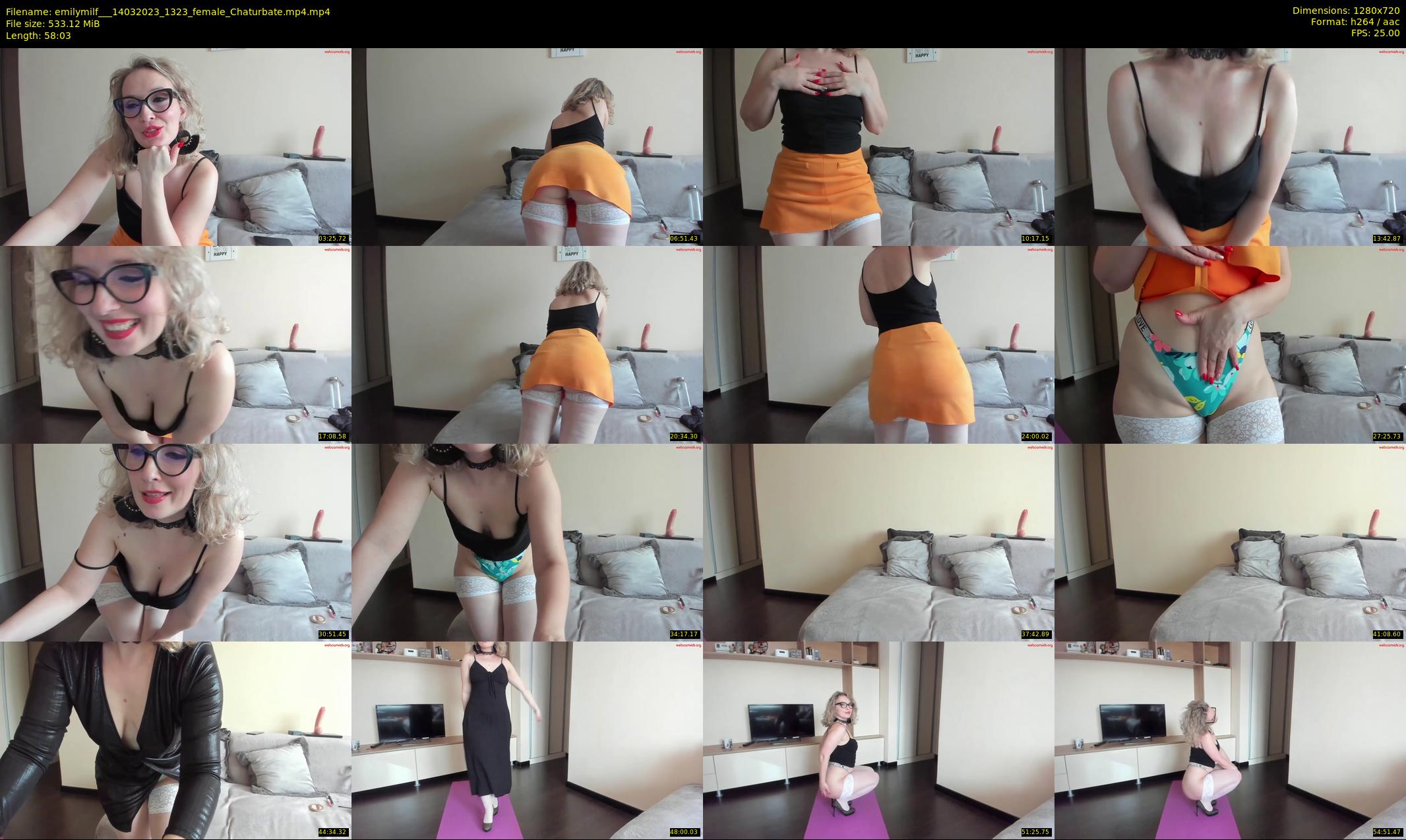 emilymilf__ — 59 minute Chaturbate female cam show recording, 720p, Mar 14, 2023