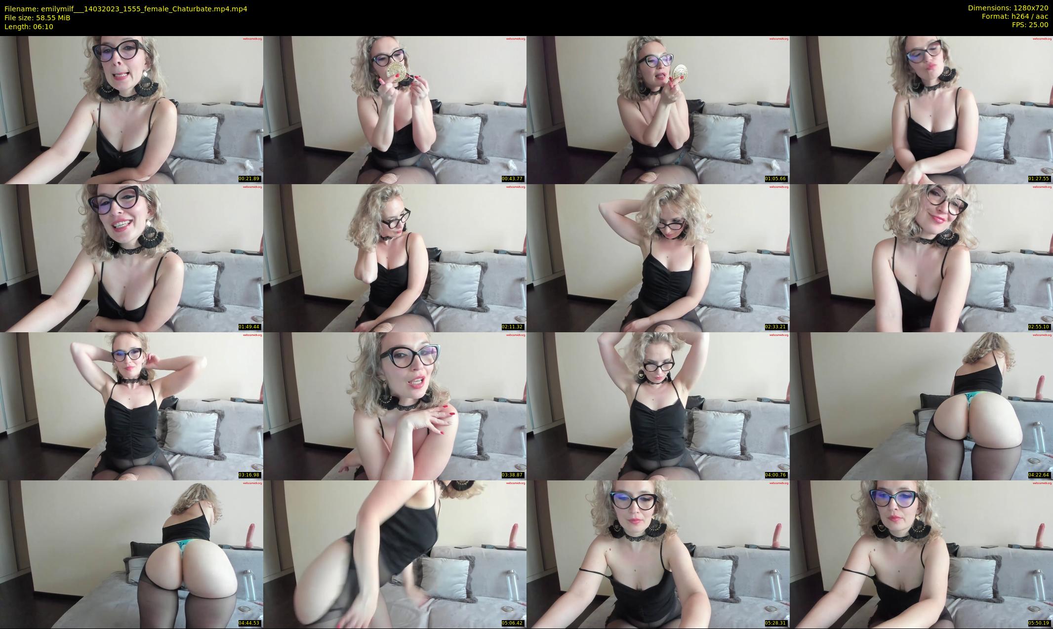 emilymilf__ — 7 minute Chaturbate female cam show recording, 720p, Mar 14, 2023