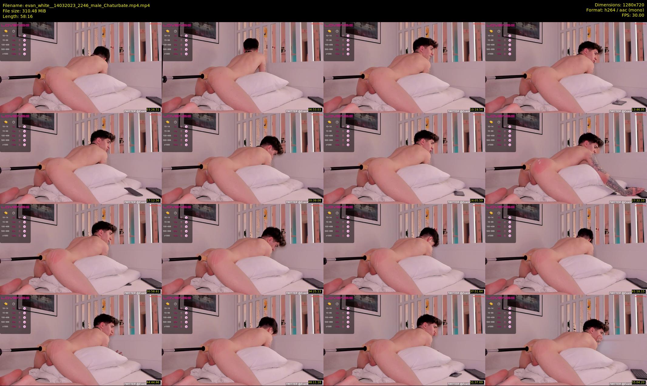 evan_white_ — 59 minute Chaturbate male cam show recording, 720p, Mar 14, 2023