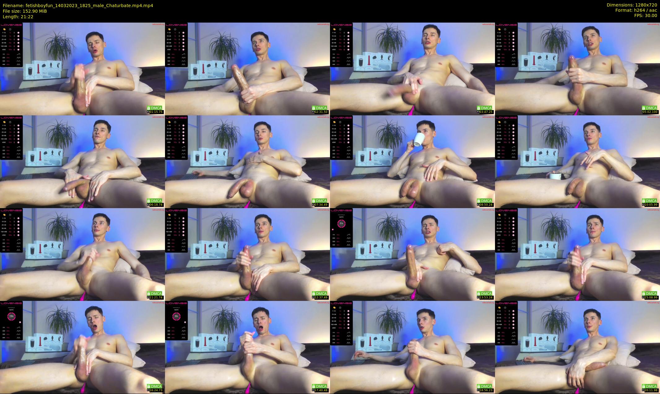 fetishboyfun — 22 minute Chaturbate male cam show recording, 720p, Mar 14, 2023