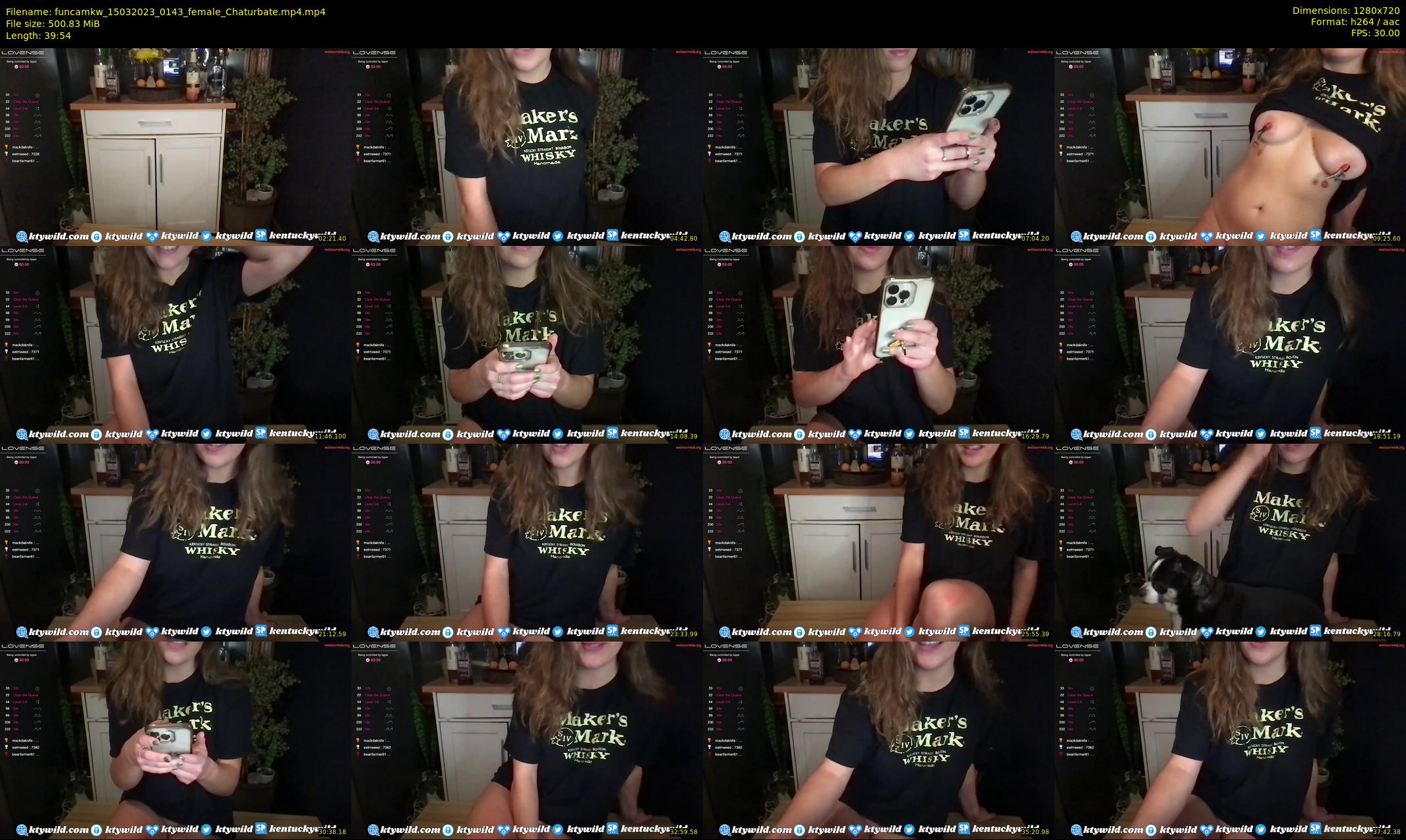 funcamkw — 40 minute Chaturbate female cam show recording, 720p, Mar 15, 2023