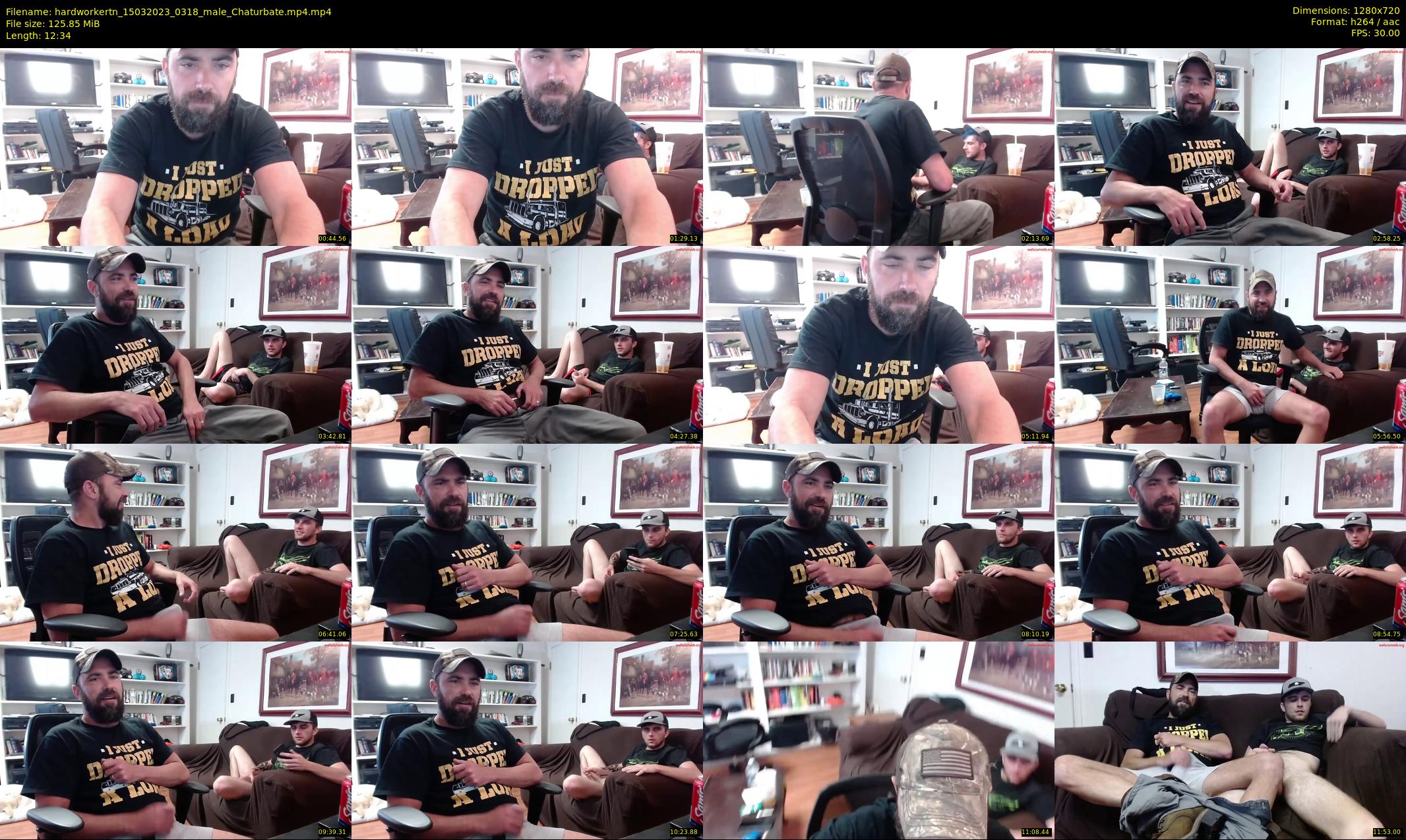 hardworkertn — 13 minute Chaturbate male cam show recording, 720p, Mar 15, 2023