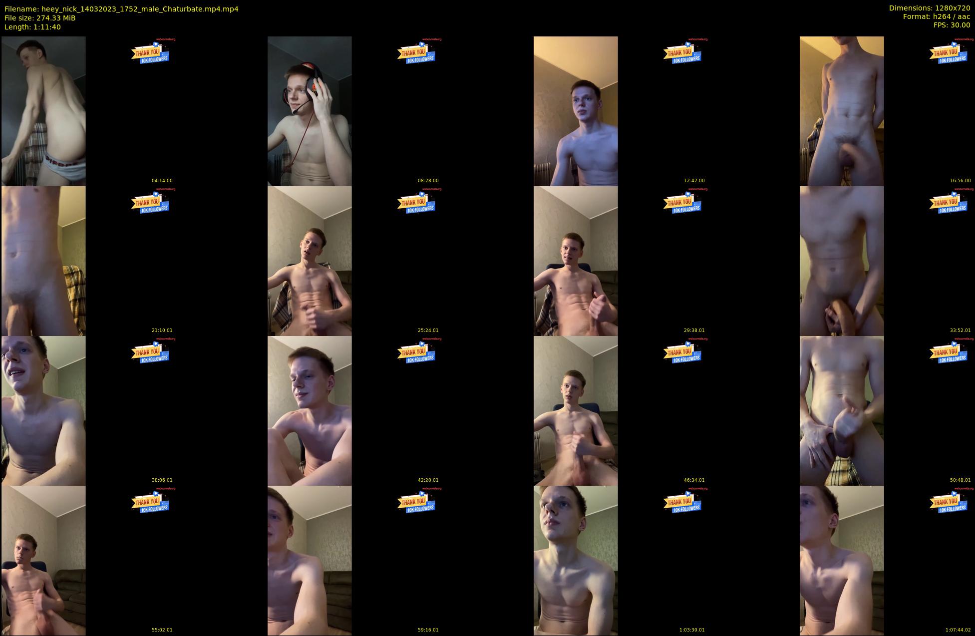 heey_nick — 72 minute Chaturbate male cam show recording, 720p, Mar 14, 2023