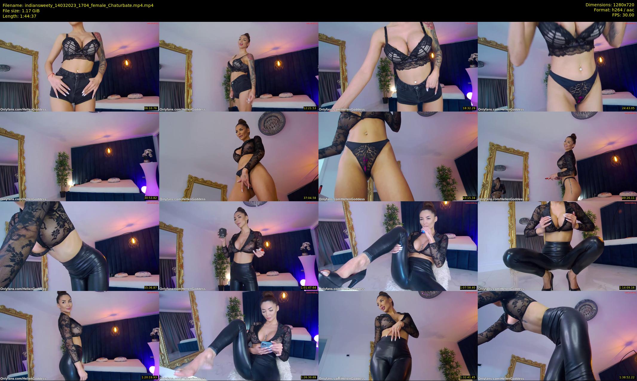 indiansweety — 105 minute Chaturbate female cam show recording, 720p, Mar 14, 2023