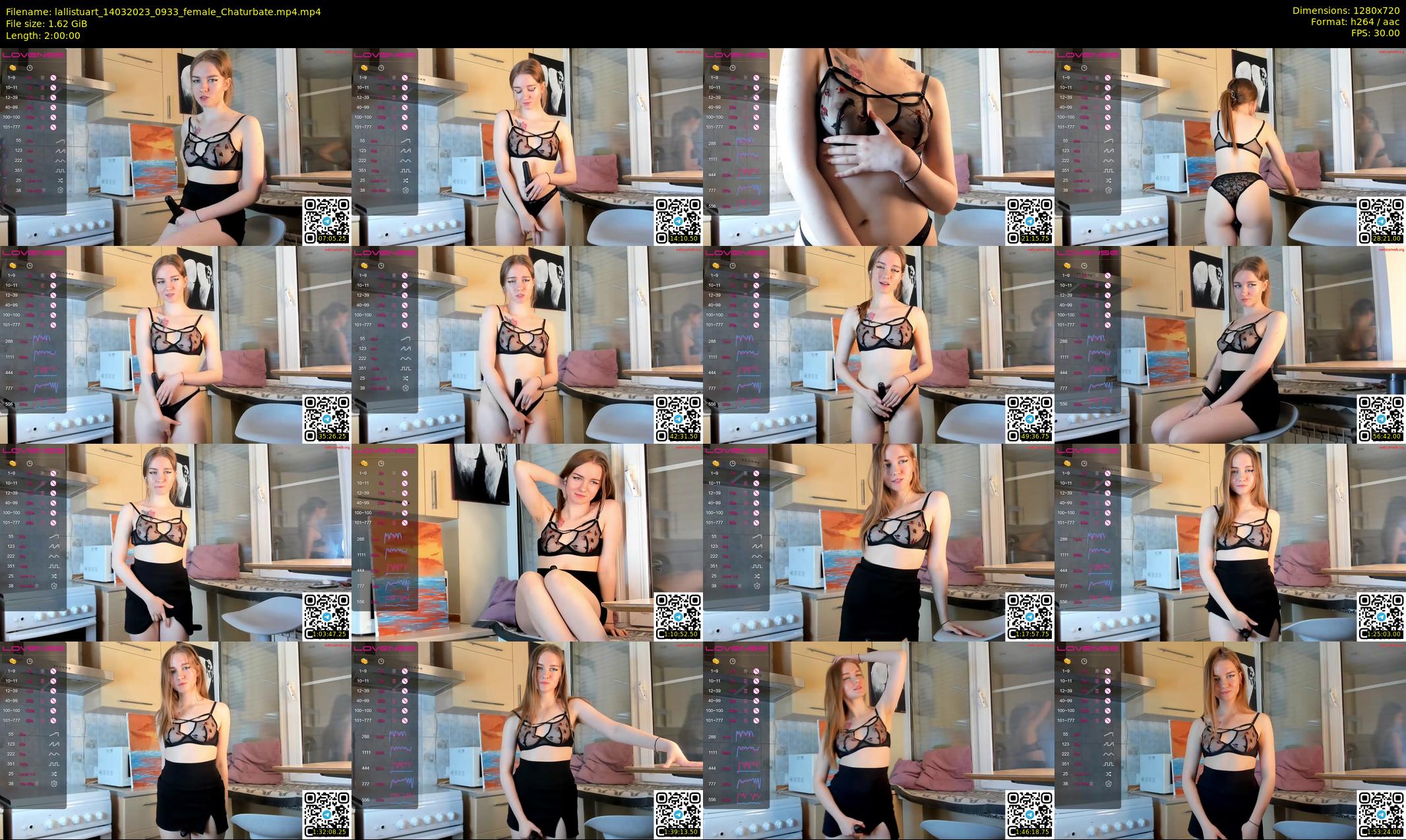 lallistuart — 120 minute Chaturbate female cam show recording, 720p, Mar 14, 2023