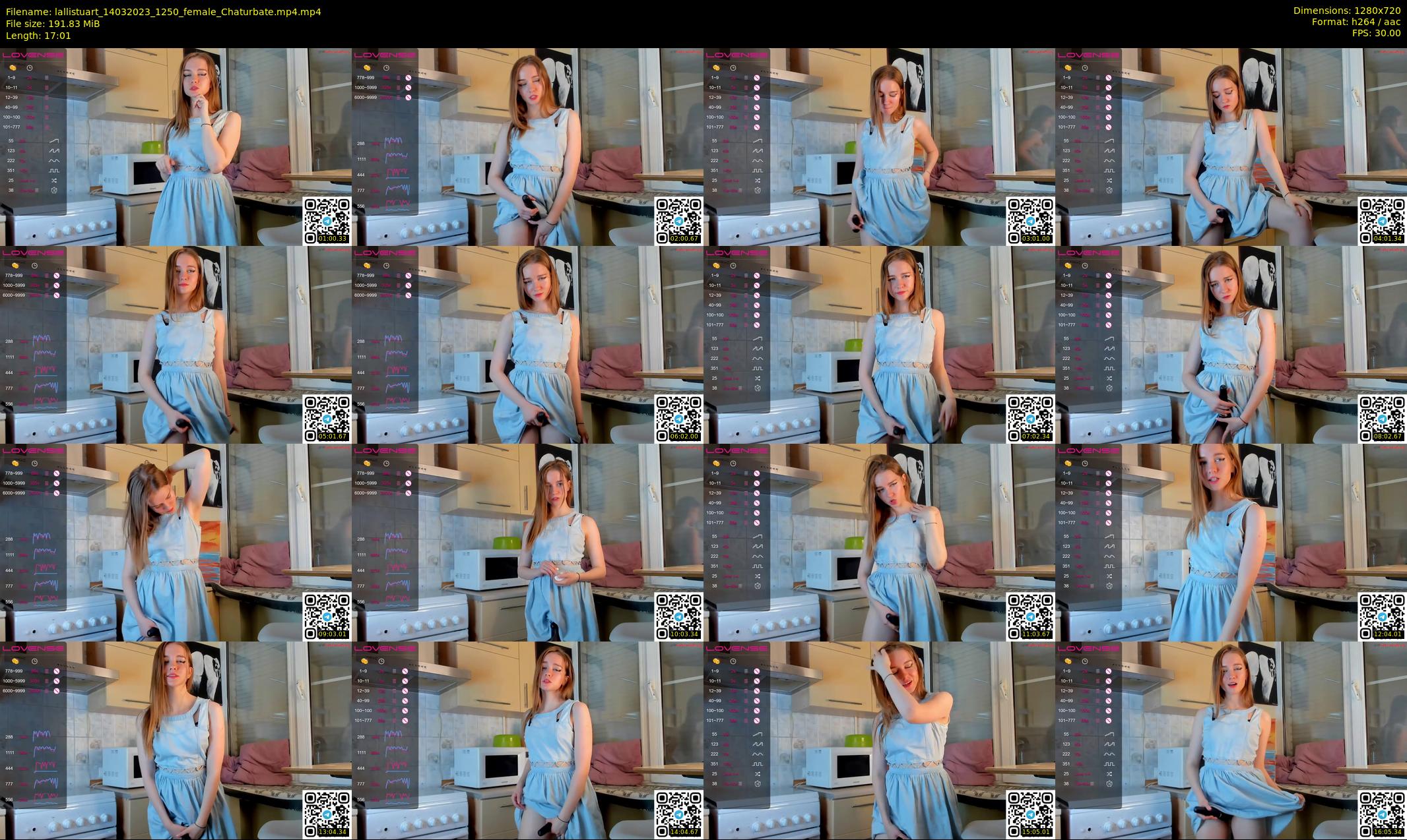 lallistuart — 18 minute Chaturbate female cam show recording, 720p, Mar 14, 2023