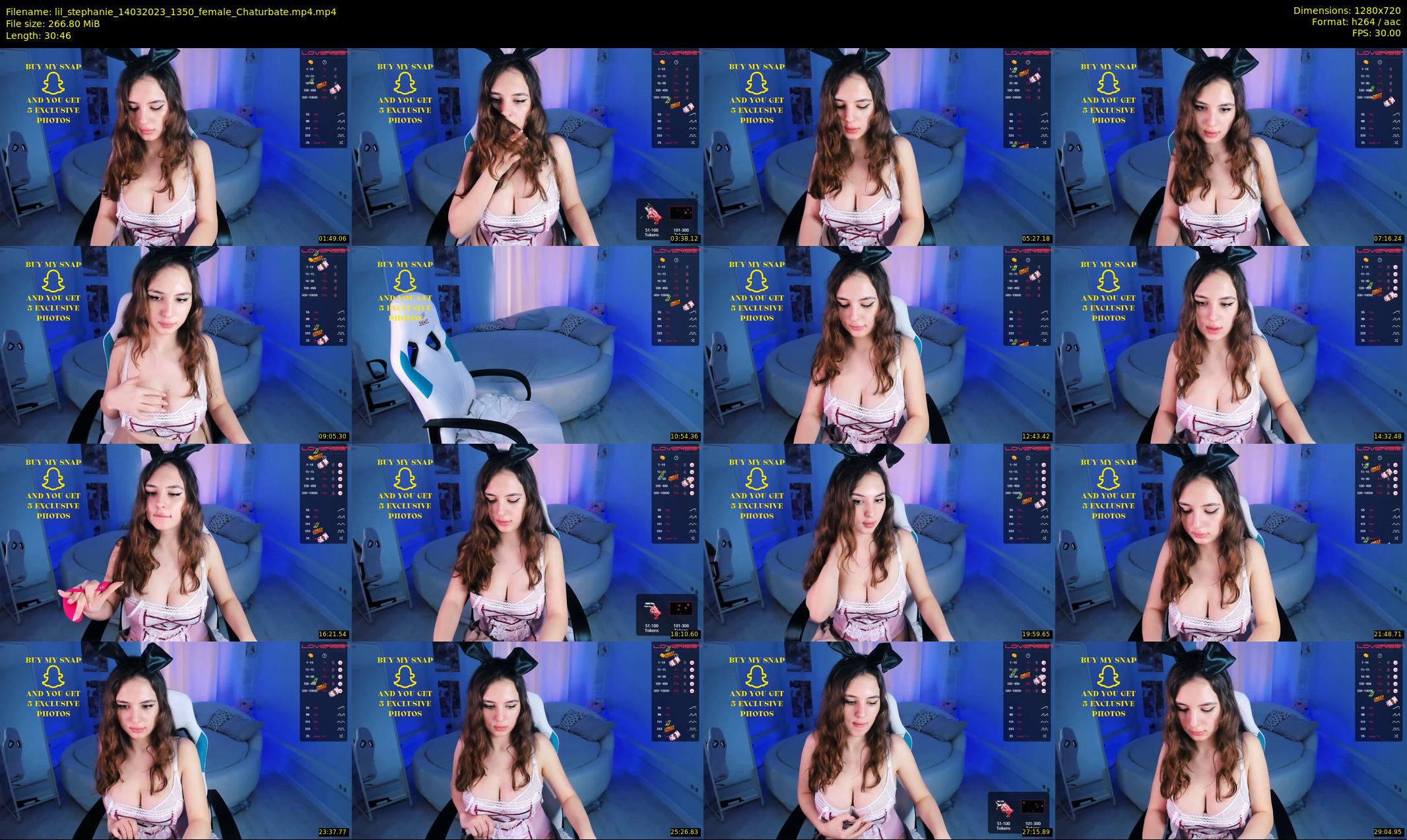 lil_stephanie — 31 minute Chaturbate female cam show recording, 720p, Mar 14, 2023