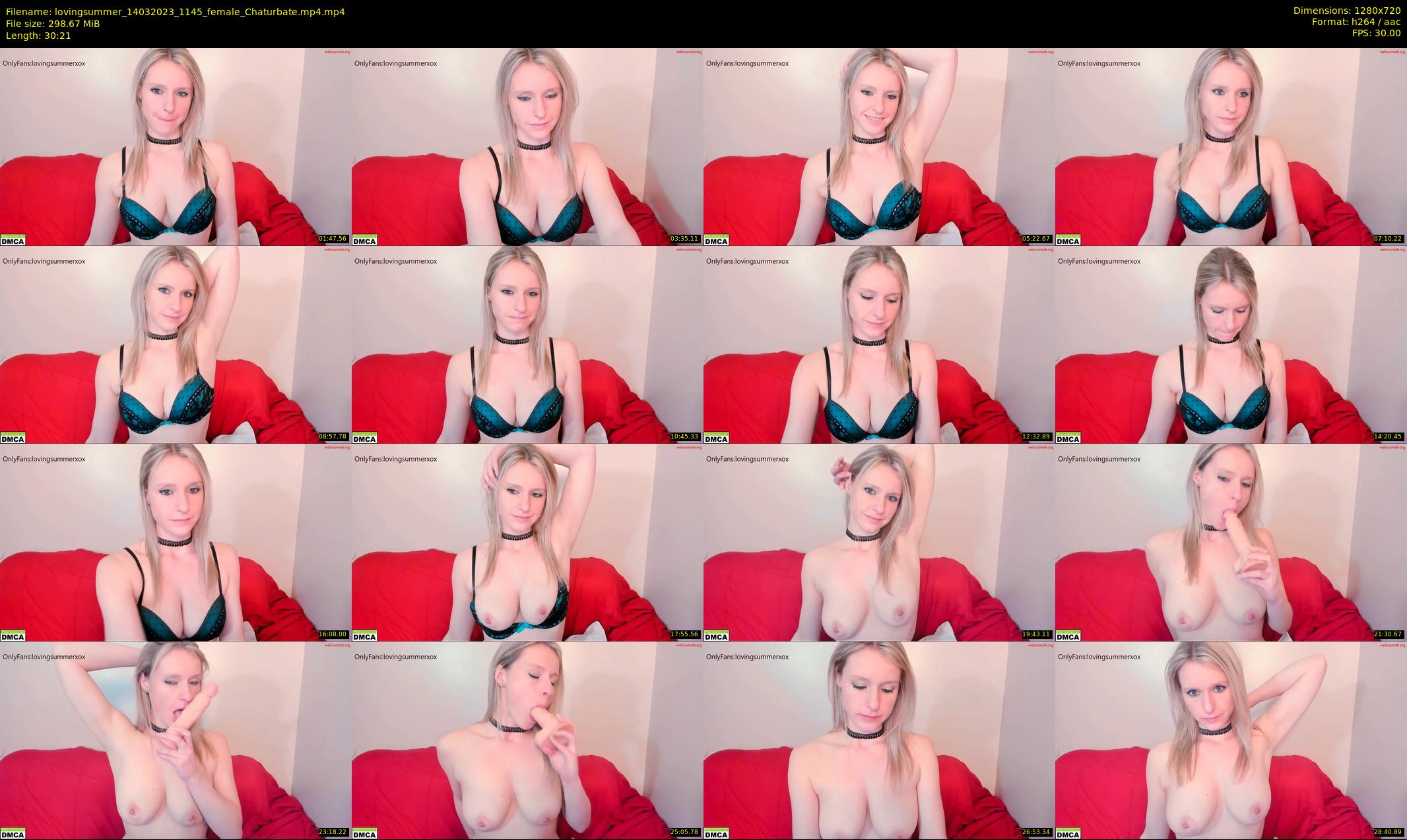 lovingsummer — 31 minute Chaturbate female cam show recording, 720p, Mar 14, 2023