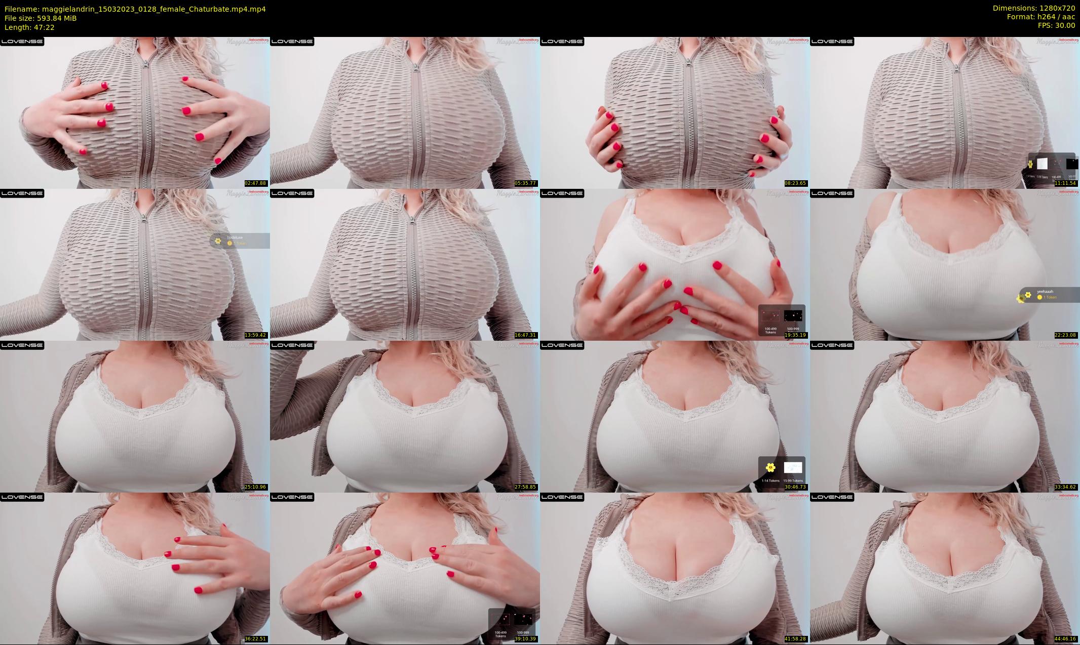 maggielandrin — 48 minute Chaturbate female cam show recording, 720p, Mar 15, 2023