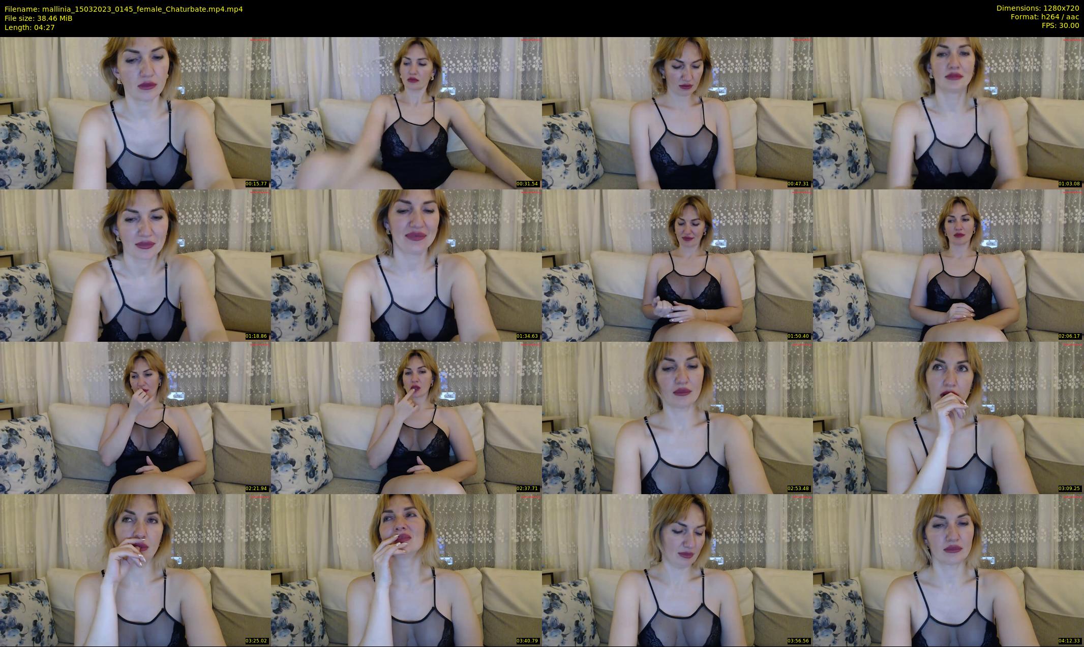 mallinia — 5 minute Chaturbate female cam show recording, 720p, Mar 15, 2023