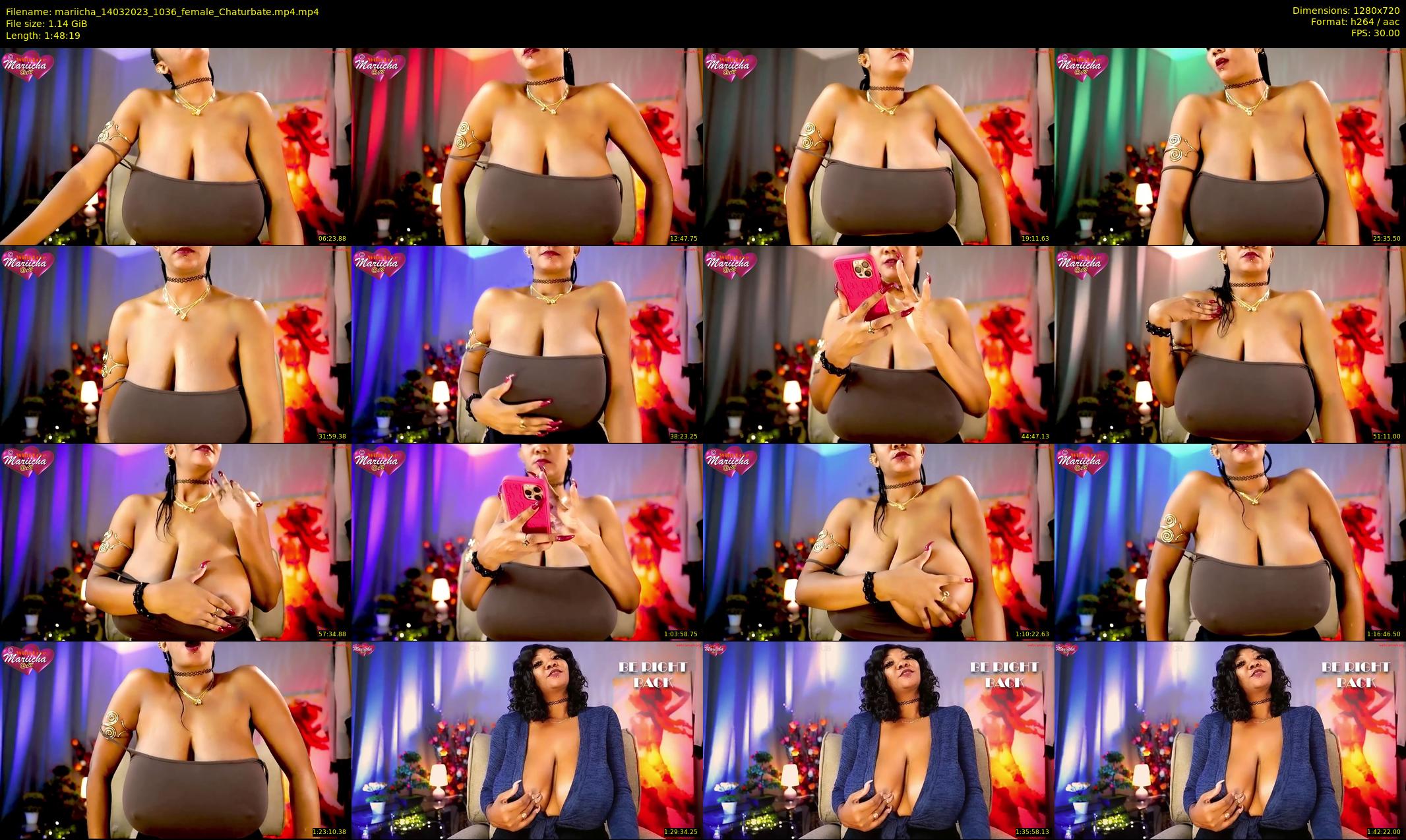 mariicha — 109 minute Chaturbate female cam show recording, 720p, Mar 14, 2023