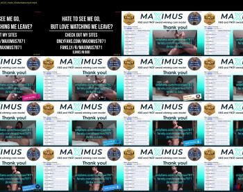 maximus_787 — 3 minute Chaturbate male cam show recording, 720p, Mar 15, 2023
