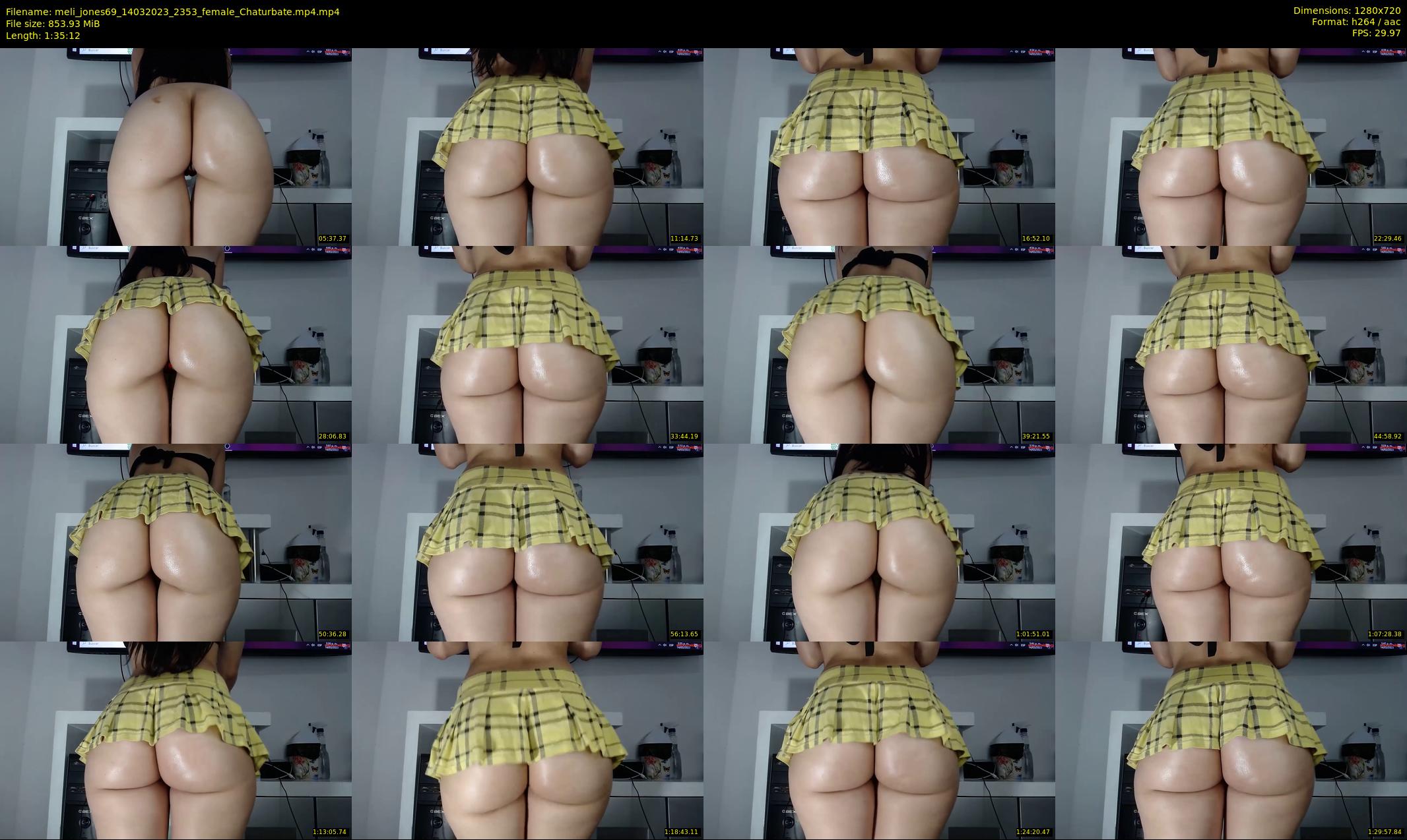 meli_jones69 — 96 minute Chaturbate female cam show recording, 720p, Mar 14, 2023