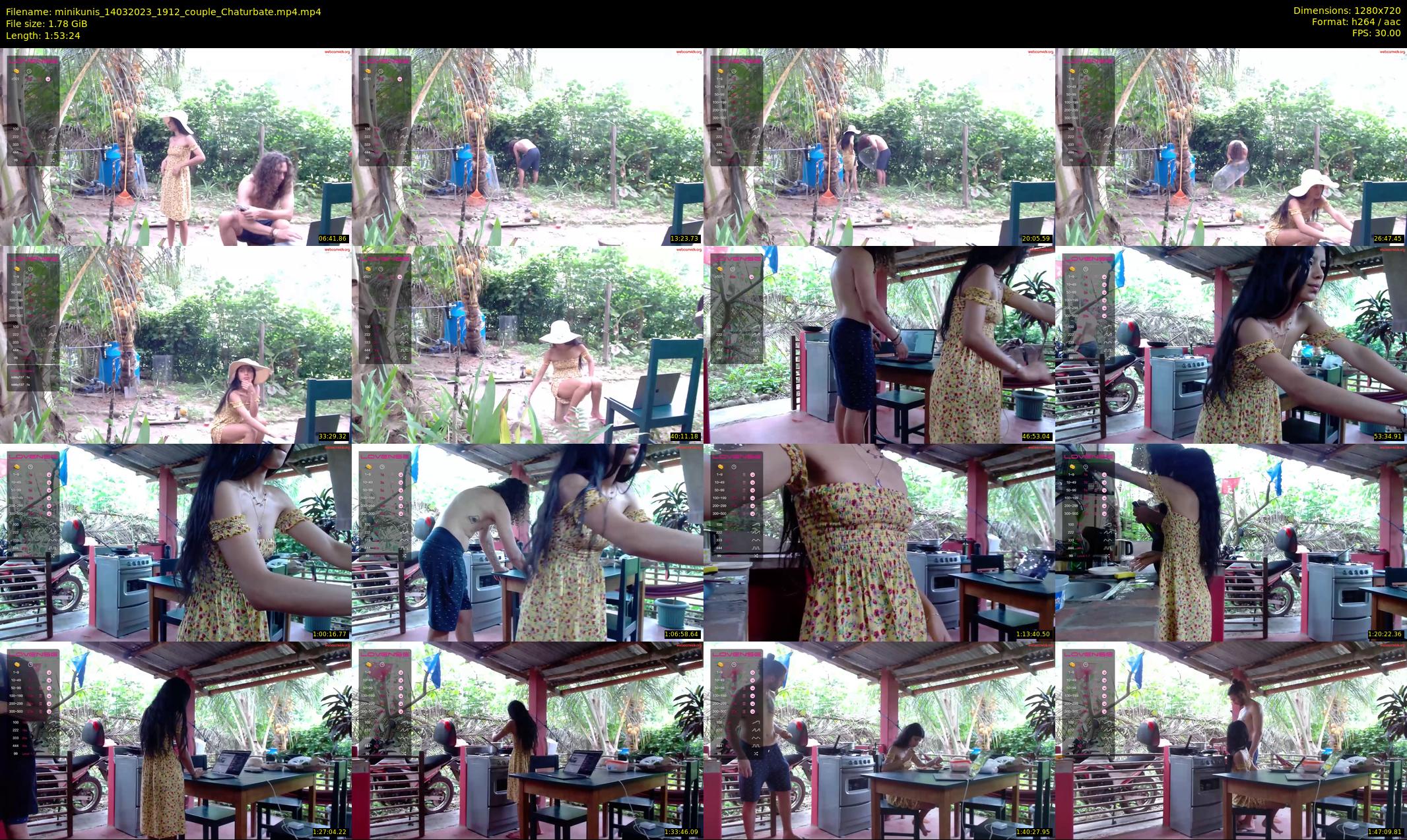 minikunis — 114 minute Chaturbate couple cam show recording, 720p, Mar 14, 2023
