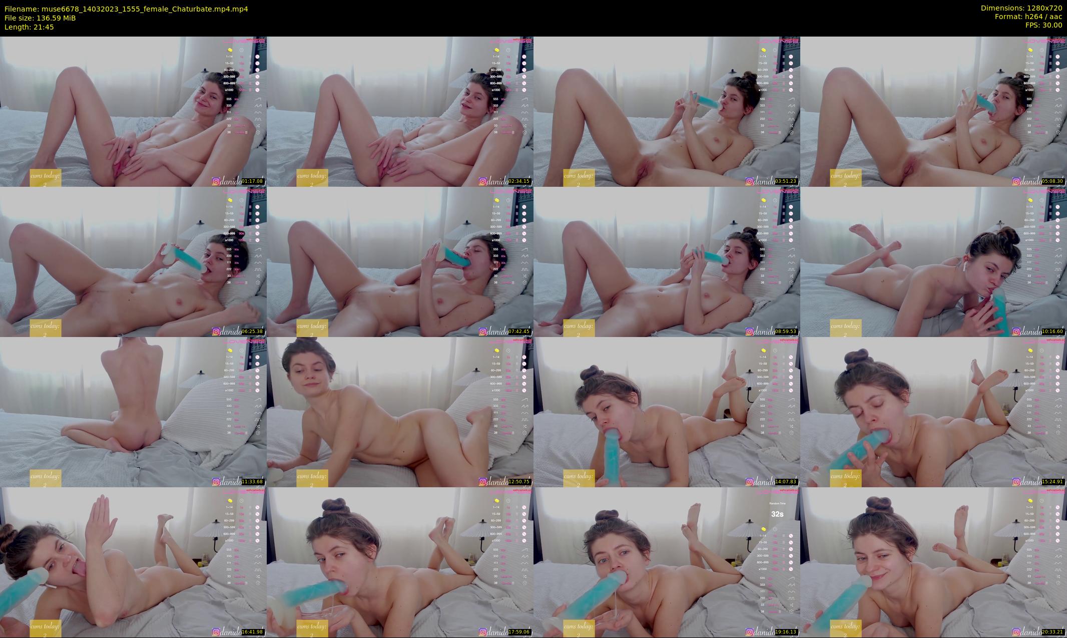 muse6678 — 22 minute Chaturbate female cam show recording, 720p, Mar 14, 2023