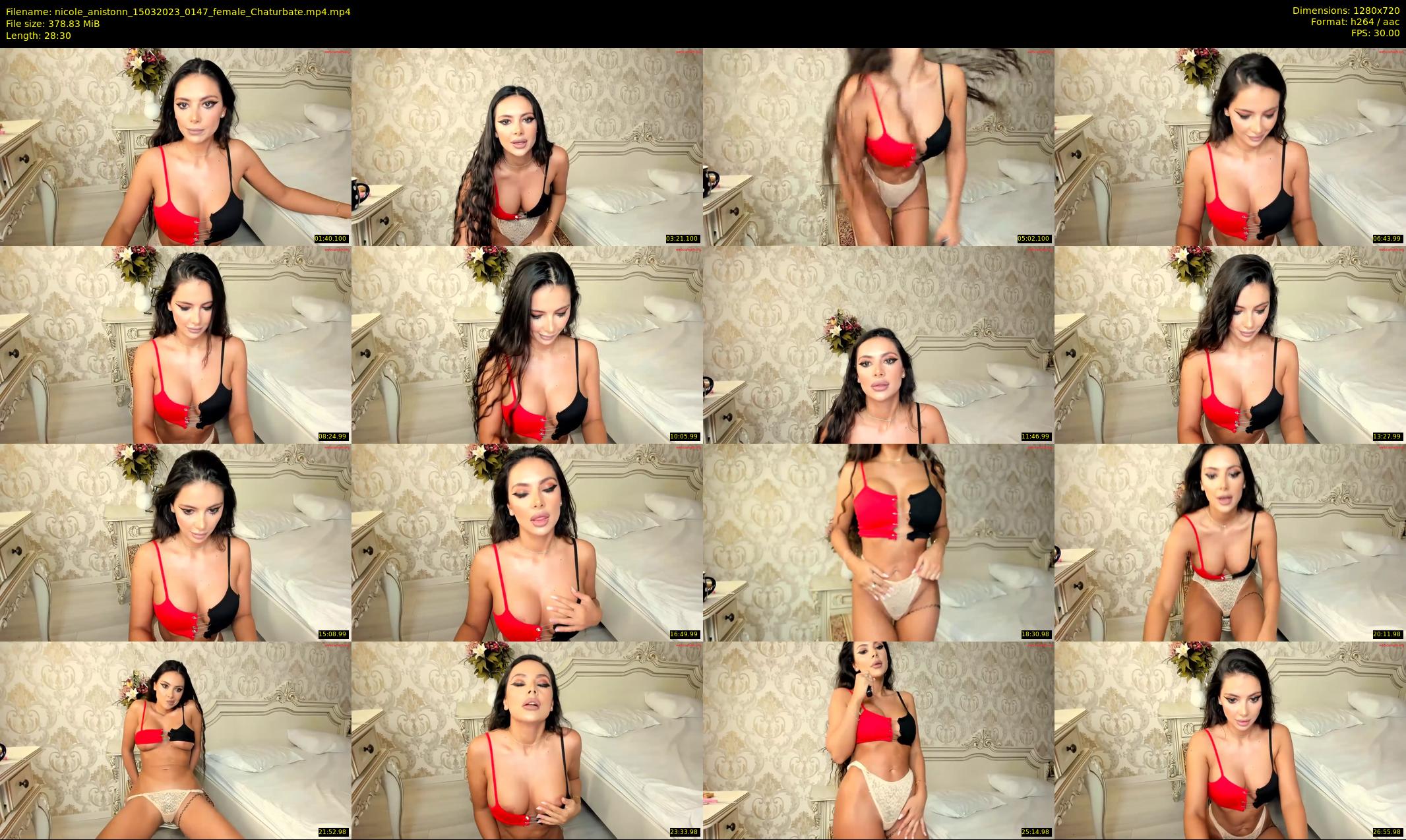 nicole_anistonn — 29 minute Chaturbate female cam show recording, 720p, Mar 15, 2023